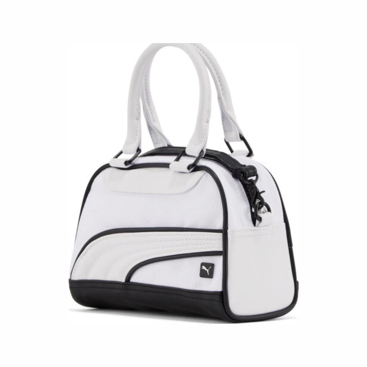 PUMA Women's Mini Grip Crossbody Bag in White