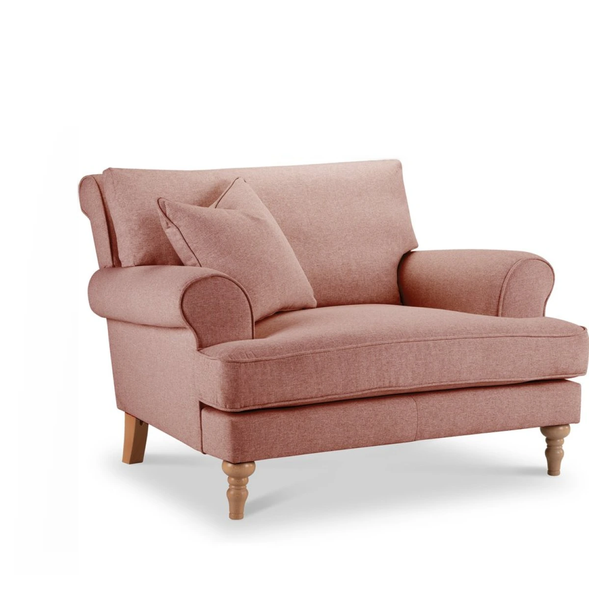 Norbury Snuggle Arm Chair | 8 Colours | Ready Assembled | Roseland