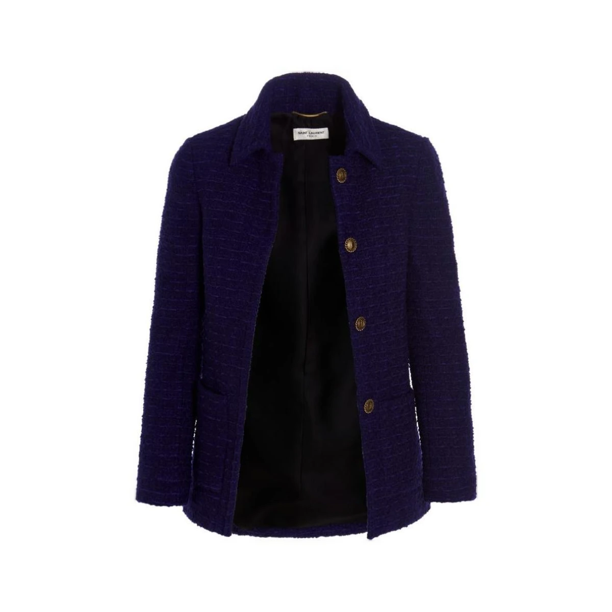 Fitted tweed blazer