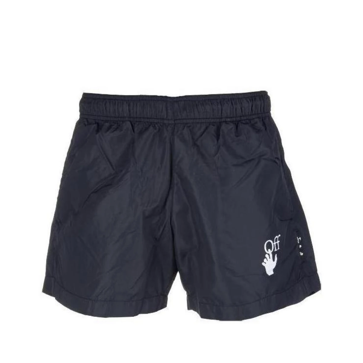 Logo print swim shorts