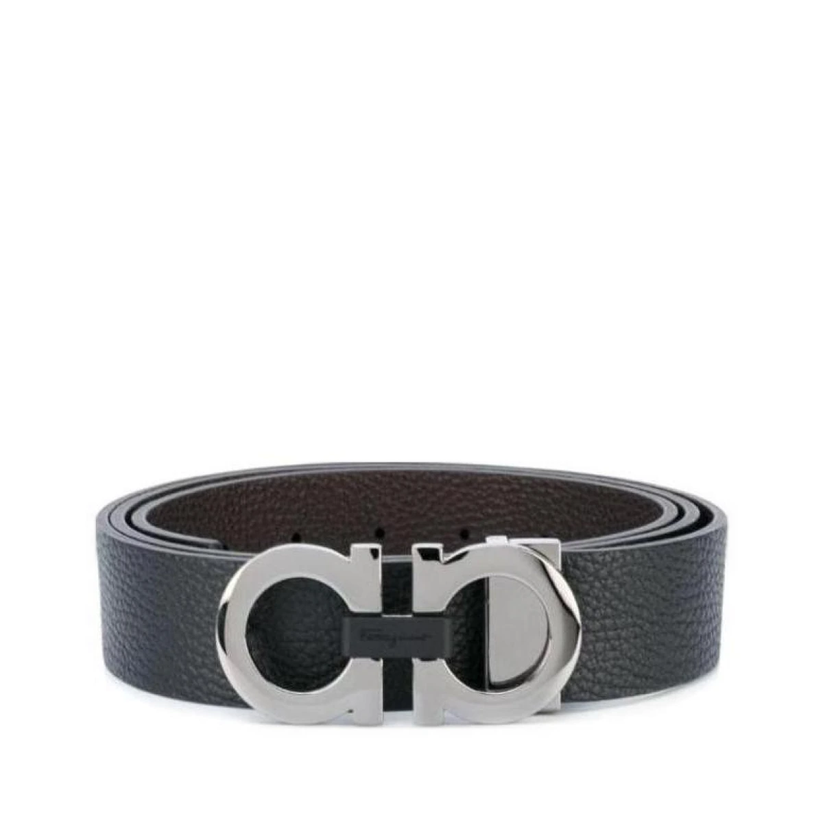 Salvatore Ferragamo Gancini Reversible Belt