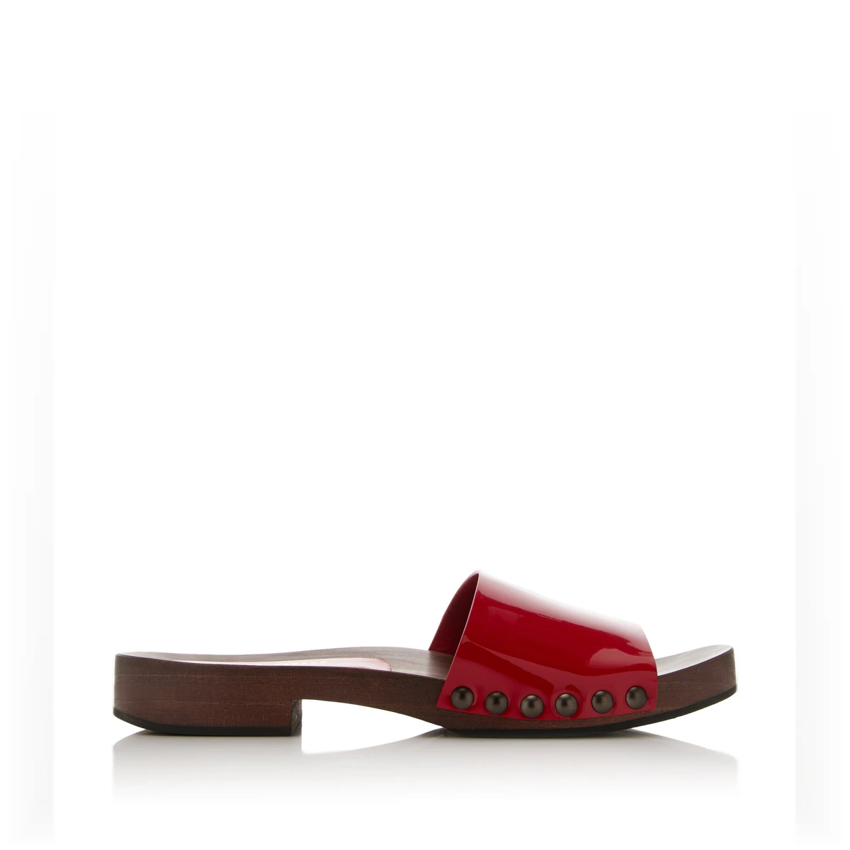 Patent Leather Clogs