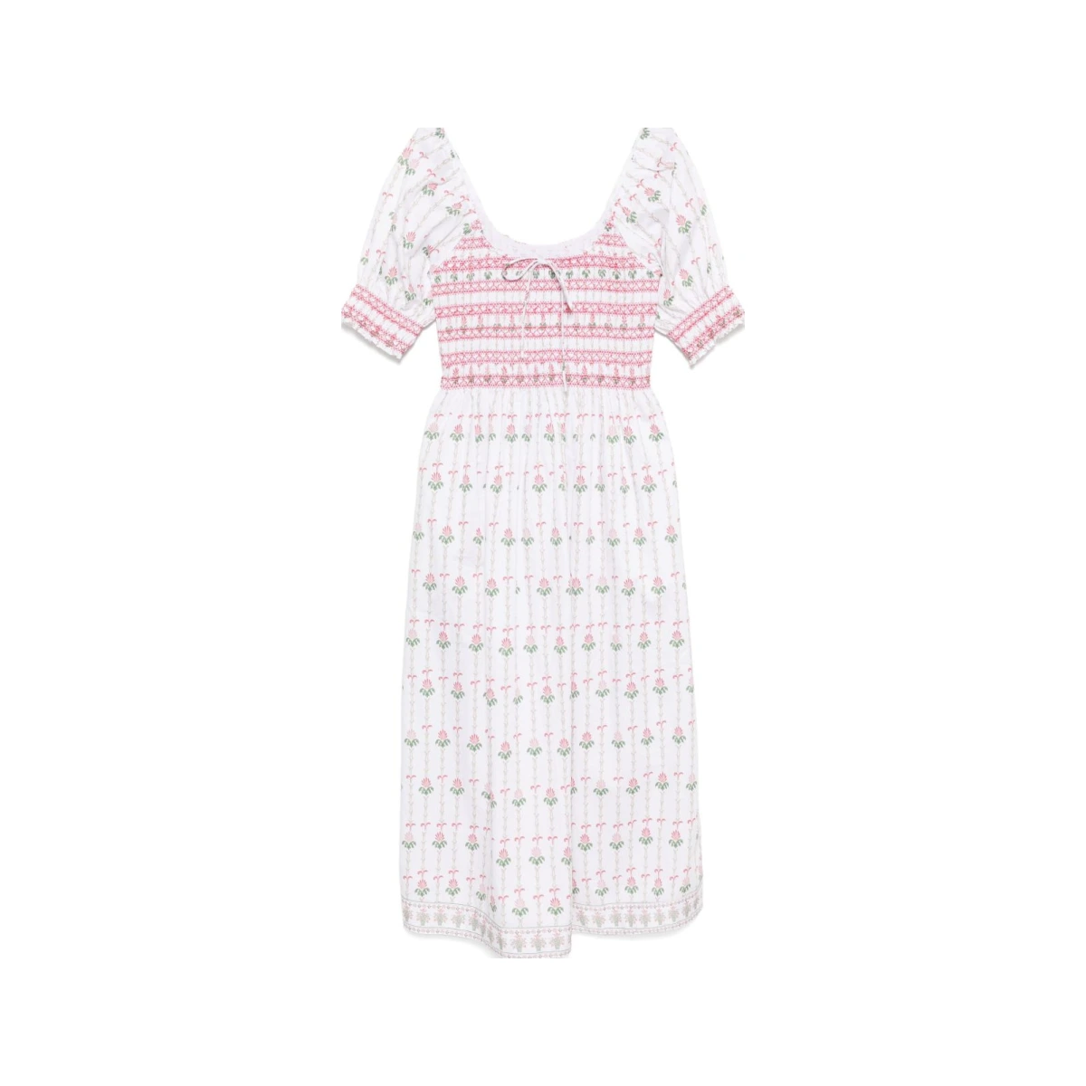 Madeline nap dress - White
