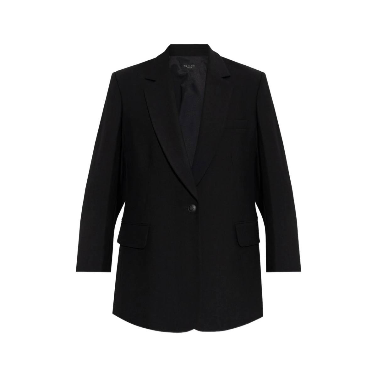 Single-breasted blazer - Black