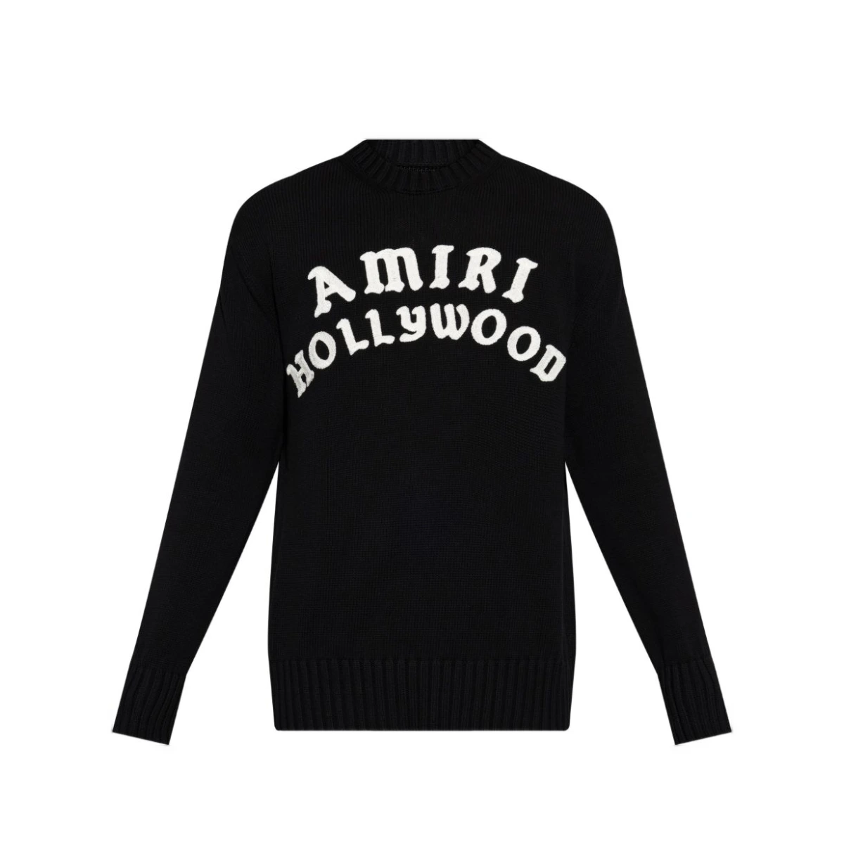 Logo-print sweater - Black