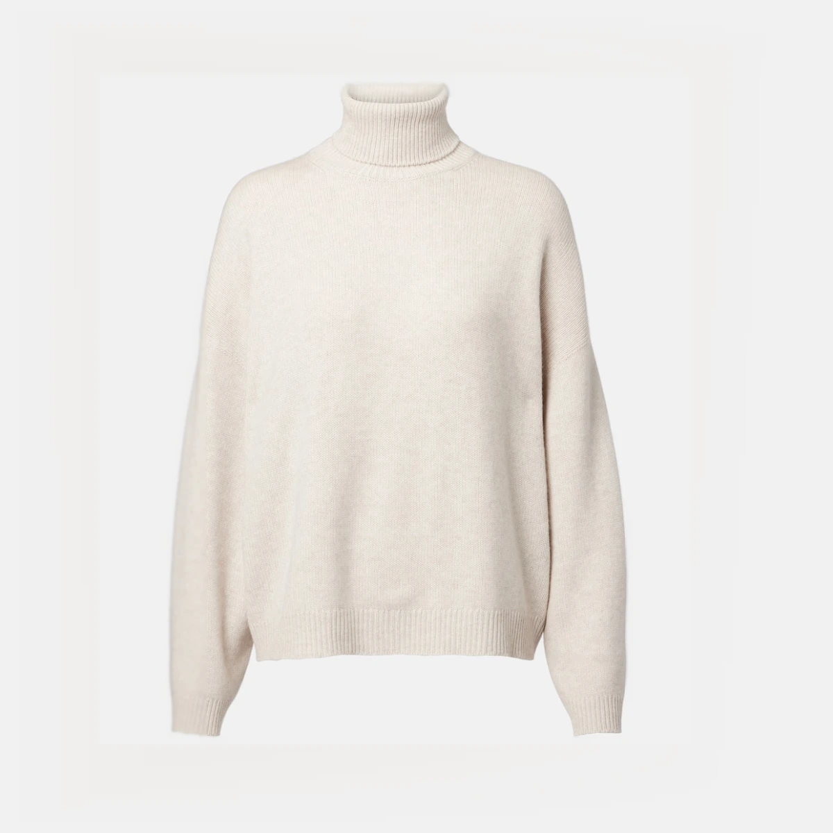 Cashmere turtleneck sweater