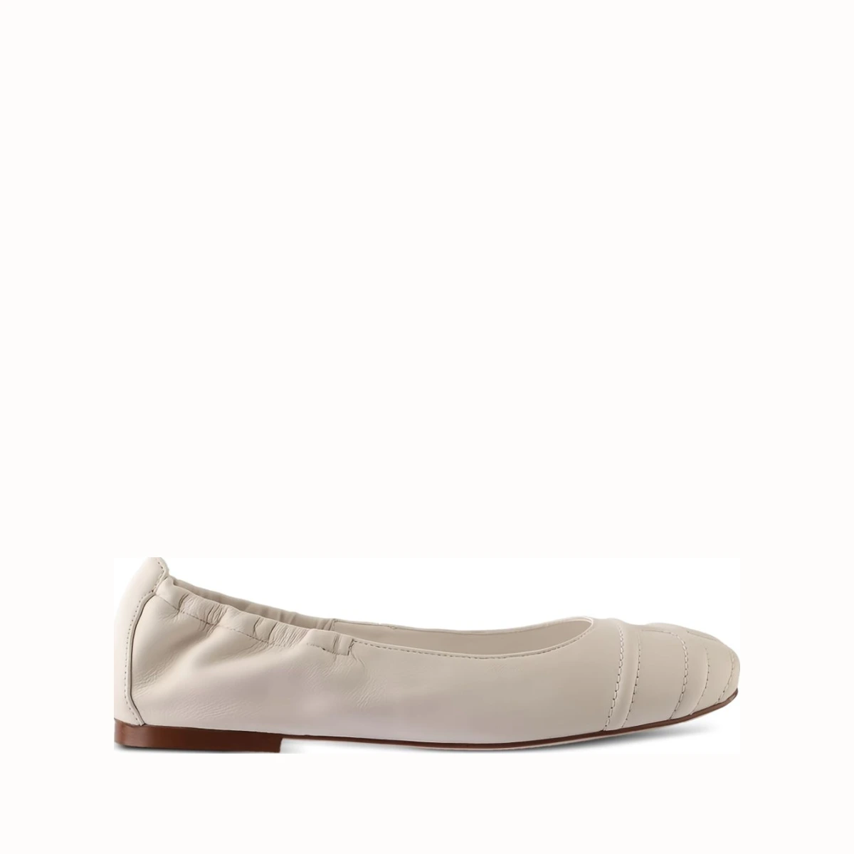Daisy ballet flats - White