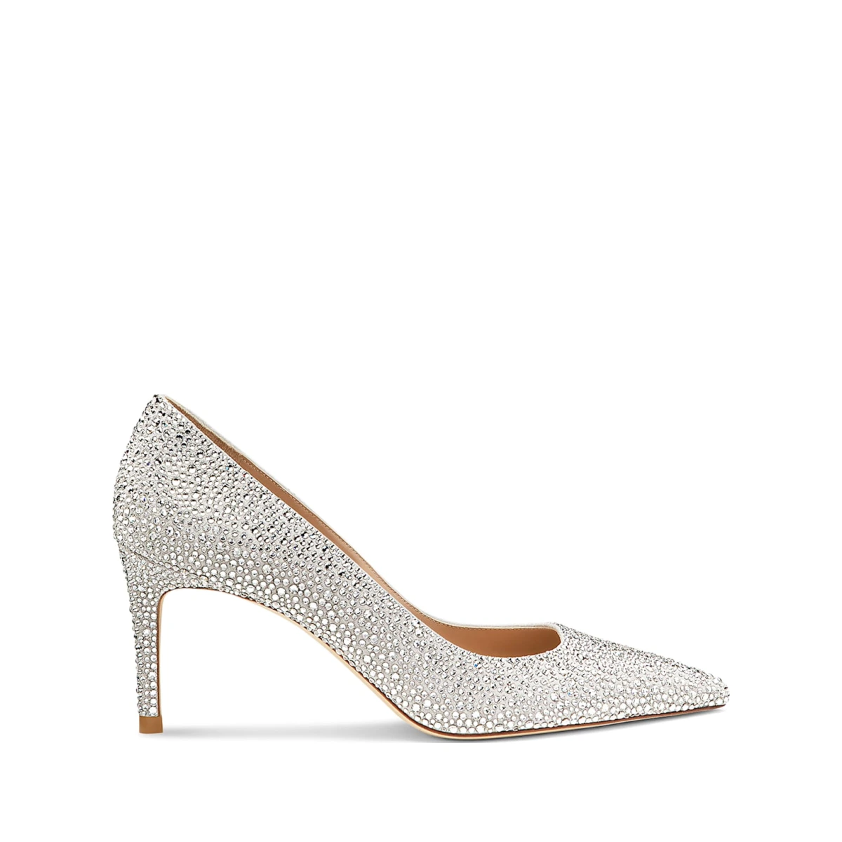 STUART WEITZMAN Stuart Power Shine pump, White