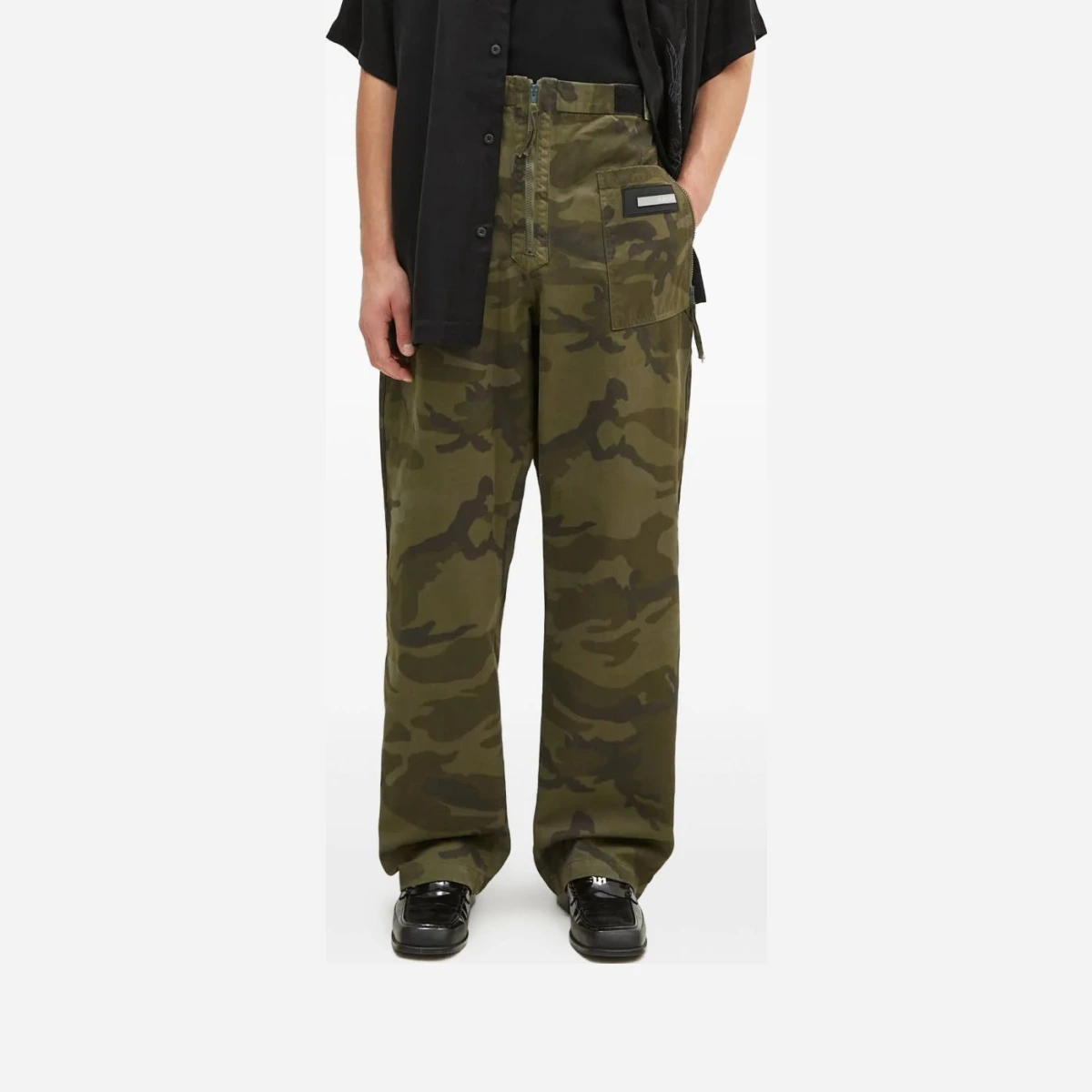 Camouflage trousers - Green