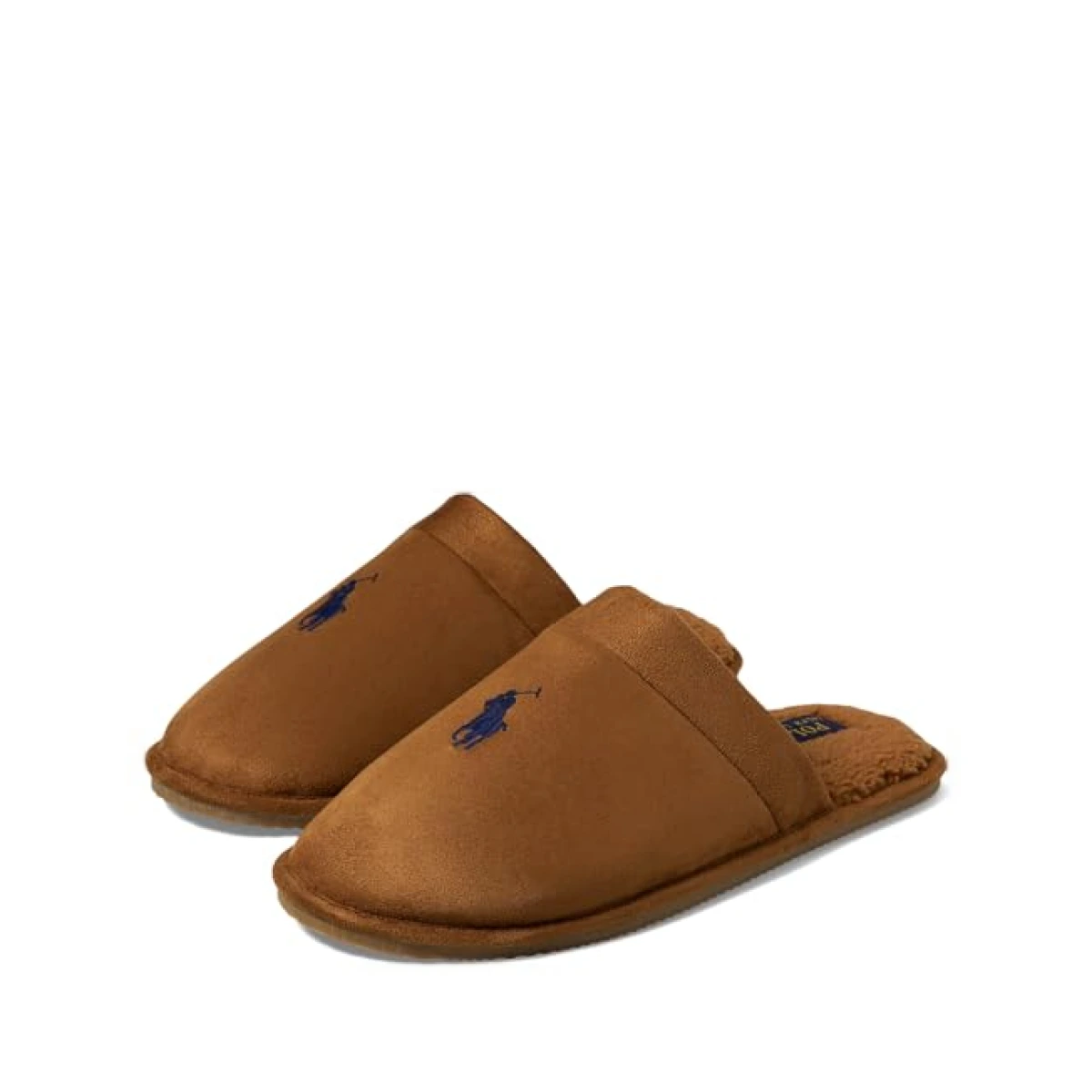 POLO RALPH LAUREN Men Klarence Scuff Slipper Black/Cream