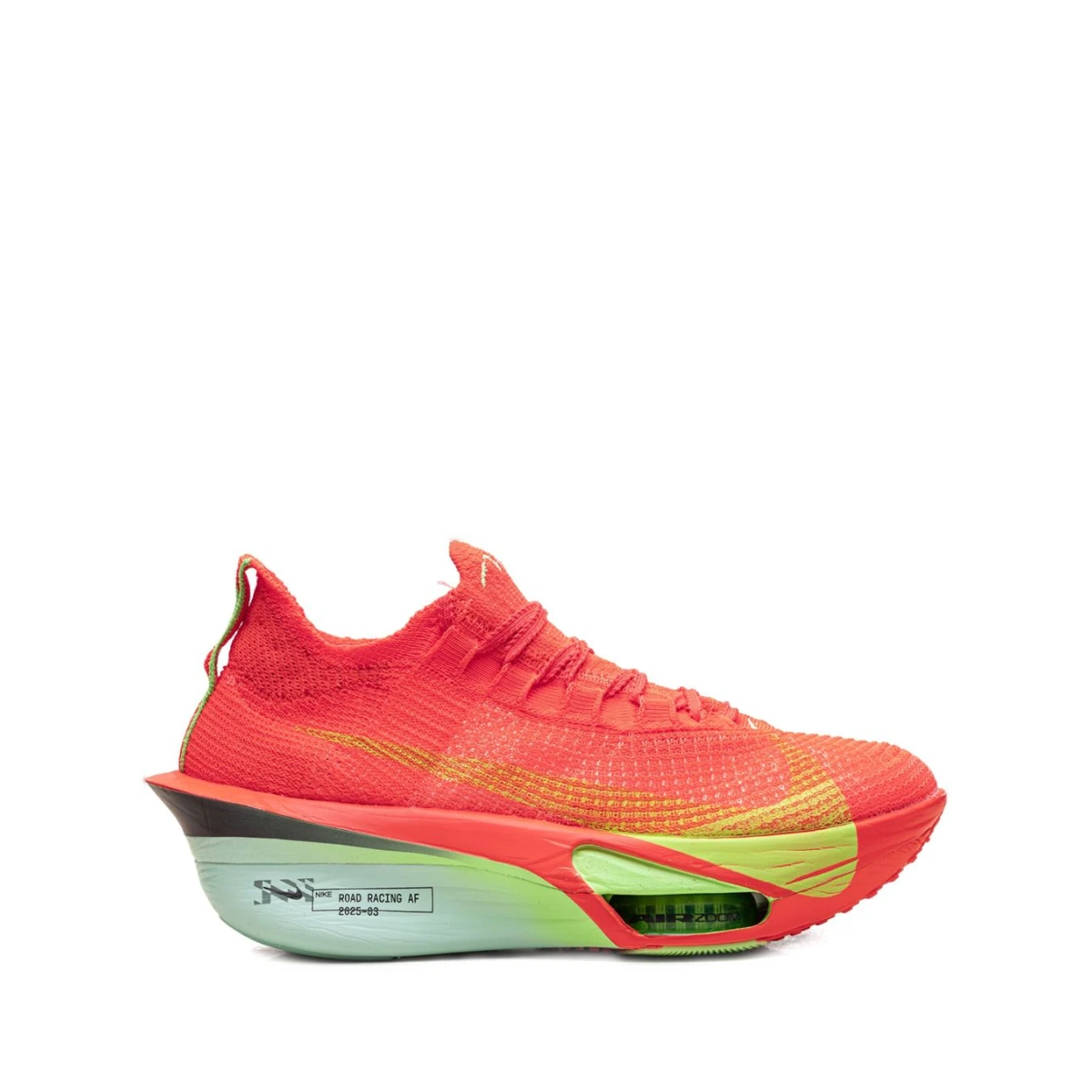 ZoomX AlphaFly 3 "Bright Crimson/Cave Purple/Lime Blast/Mint Foam/Sunset Tint/Green Strike" sneakers - Red