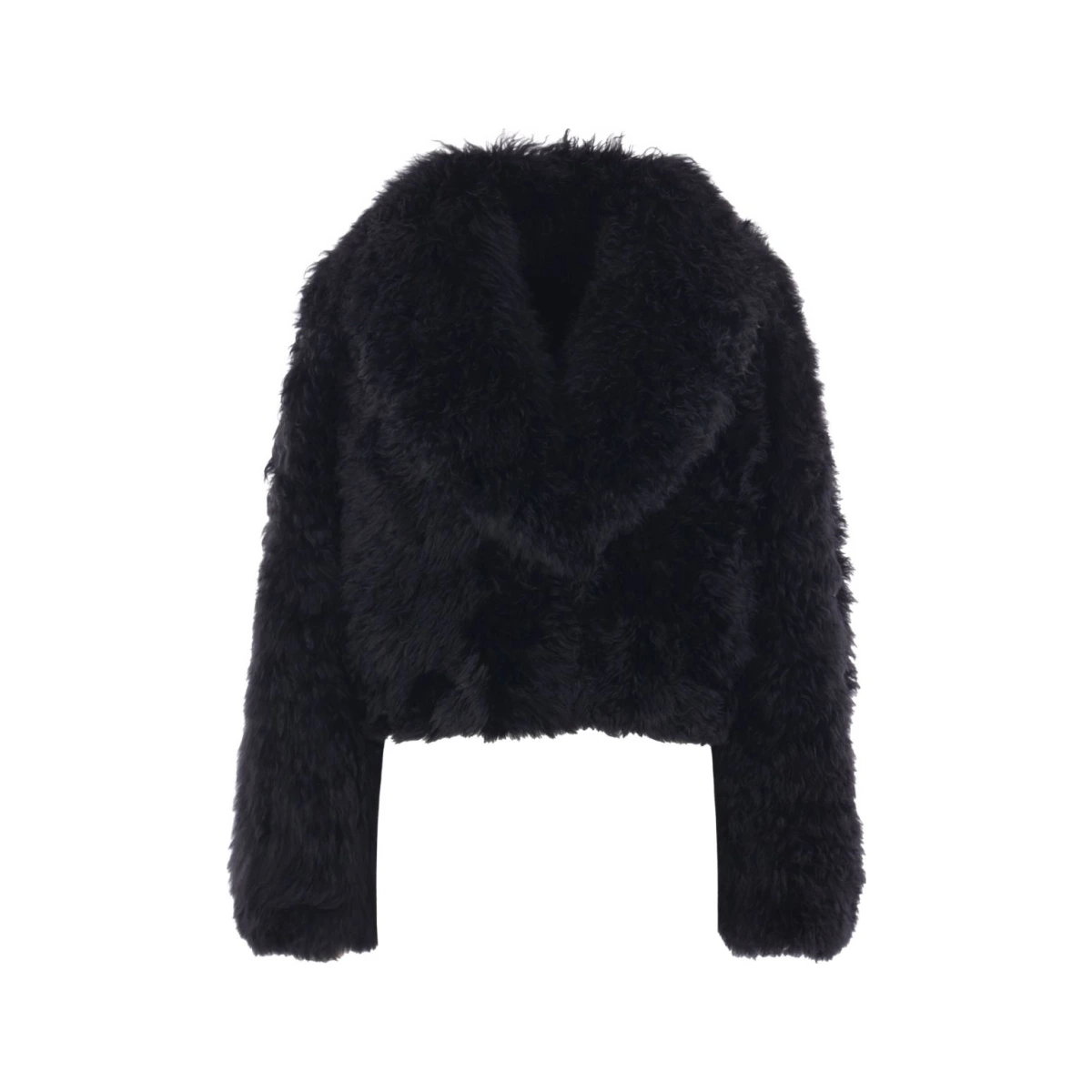 Cashmere coat - Black