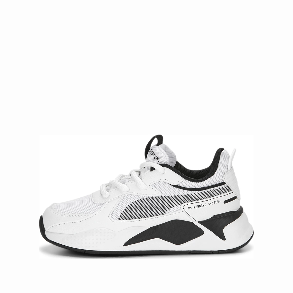 PUMA RS-X Black & White Little Kids' Sneaker
