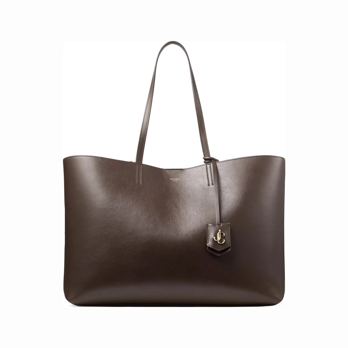 Nine2Five East-West Leather Tote Bag