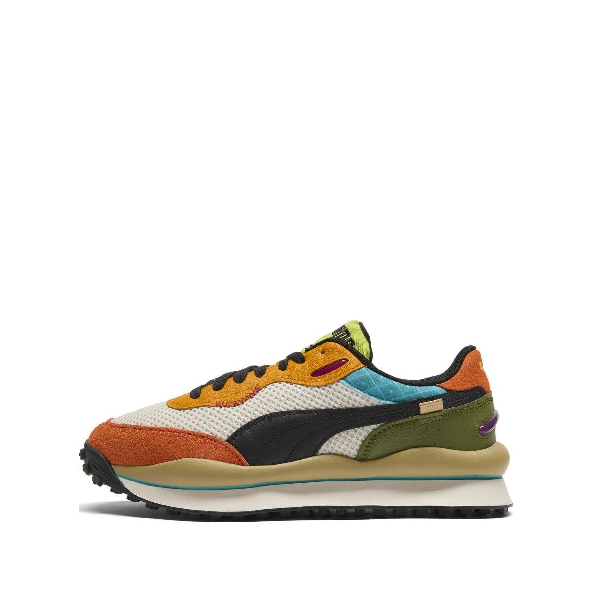 PUMA Style Rider Hyper Prep Sneakers in Beige