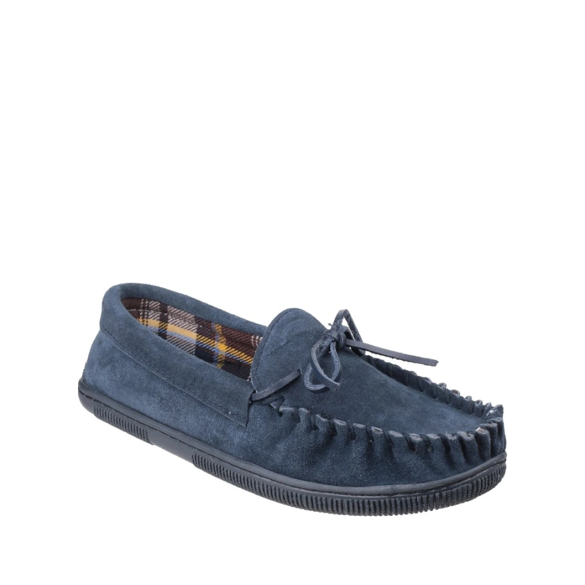Cotswold Suede Alberta Slipper / Mens Slippers Navy