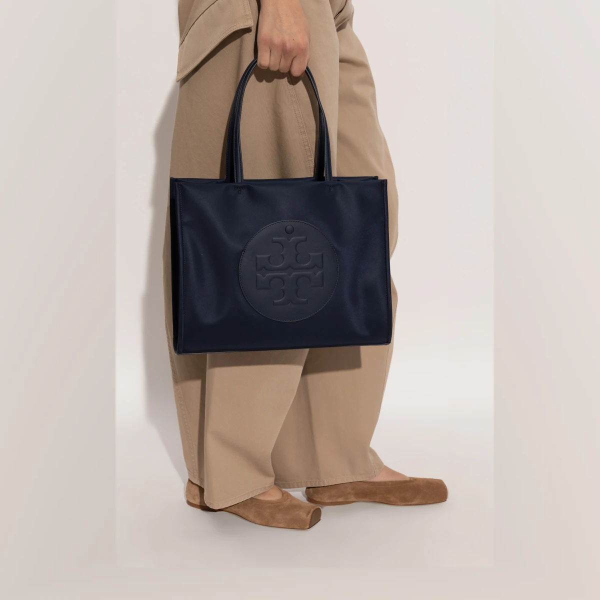 'Ella Small' Shopper Bag, Women's, Navy Blue