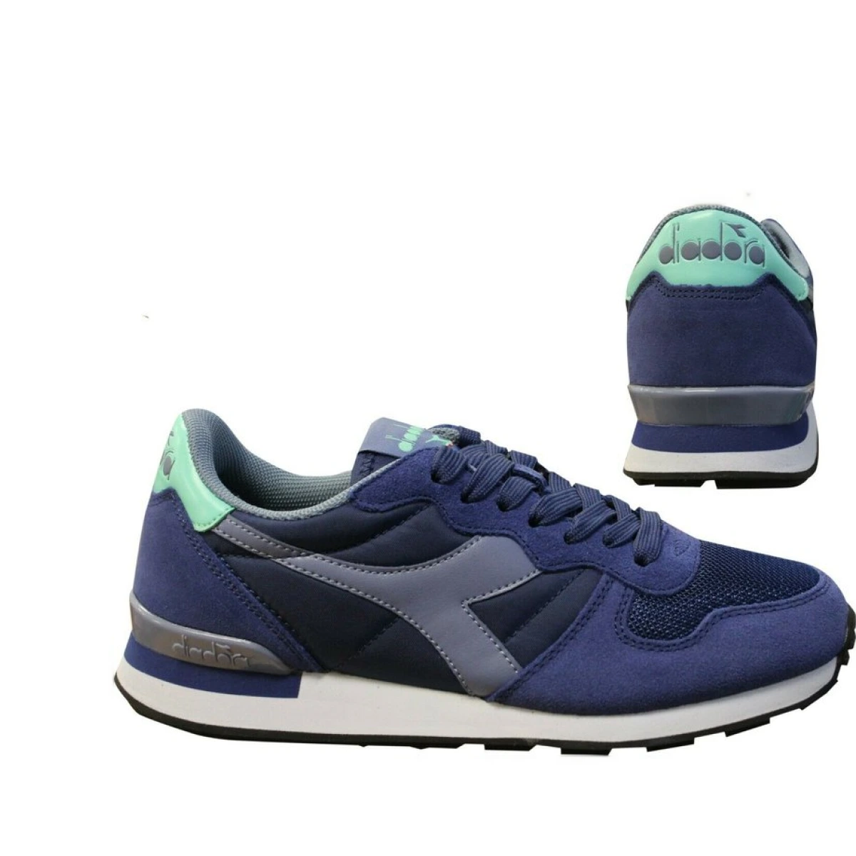 Diadora Camaro Mens Blue Trainer