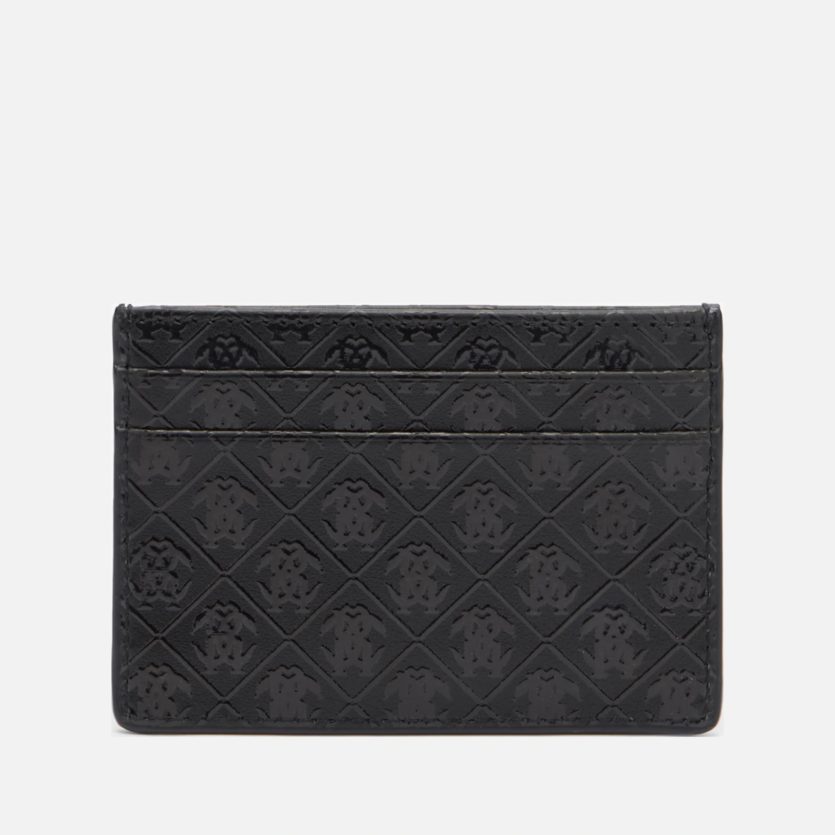 Card Holder With All-over Mirror Snake Monogram