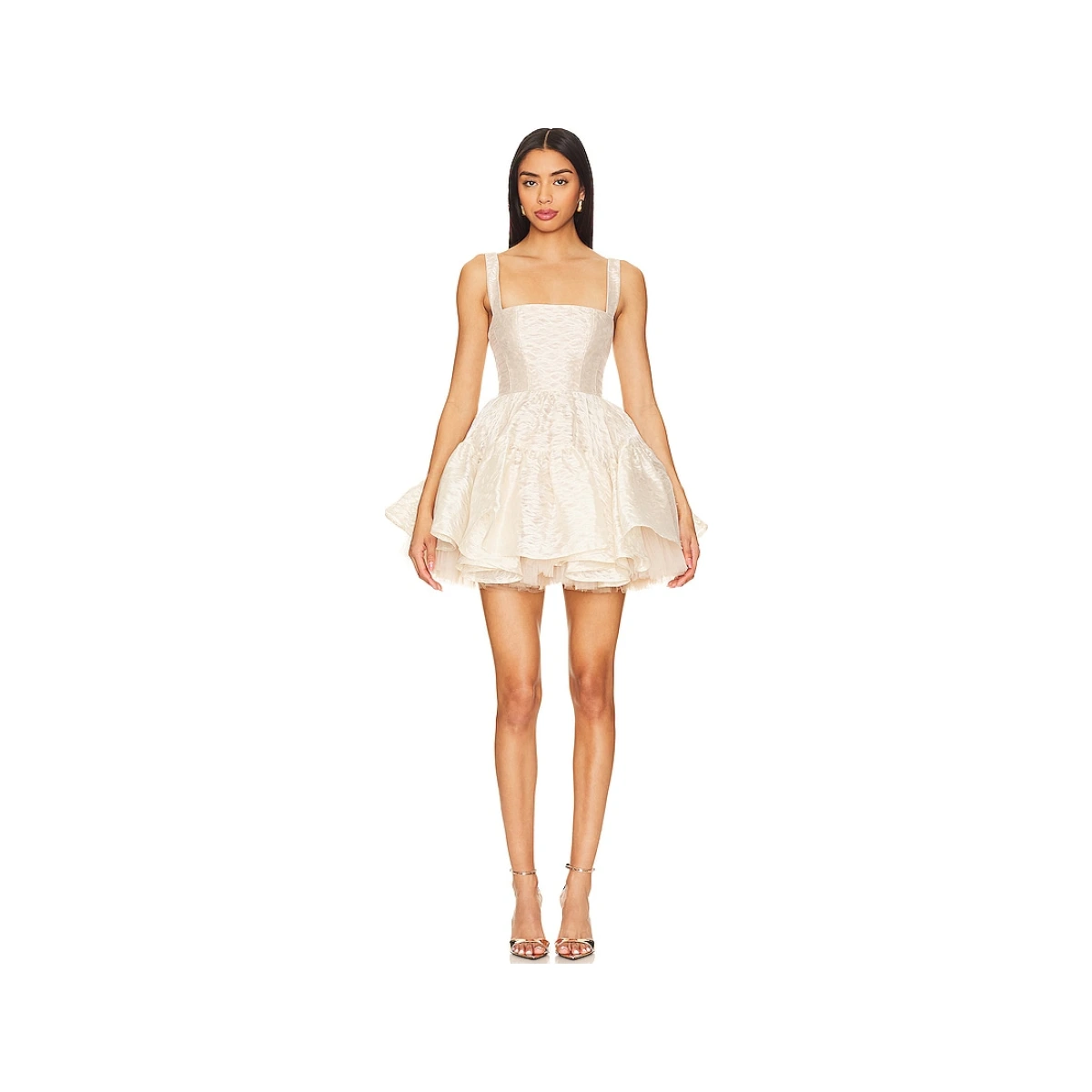 Bronx Banco Tiara Dress in Cream. M. Also in