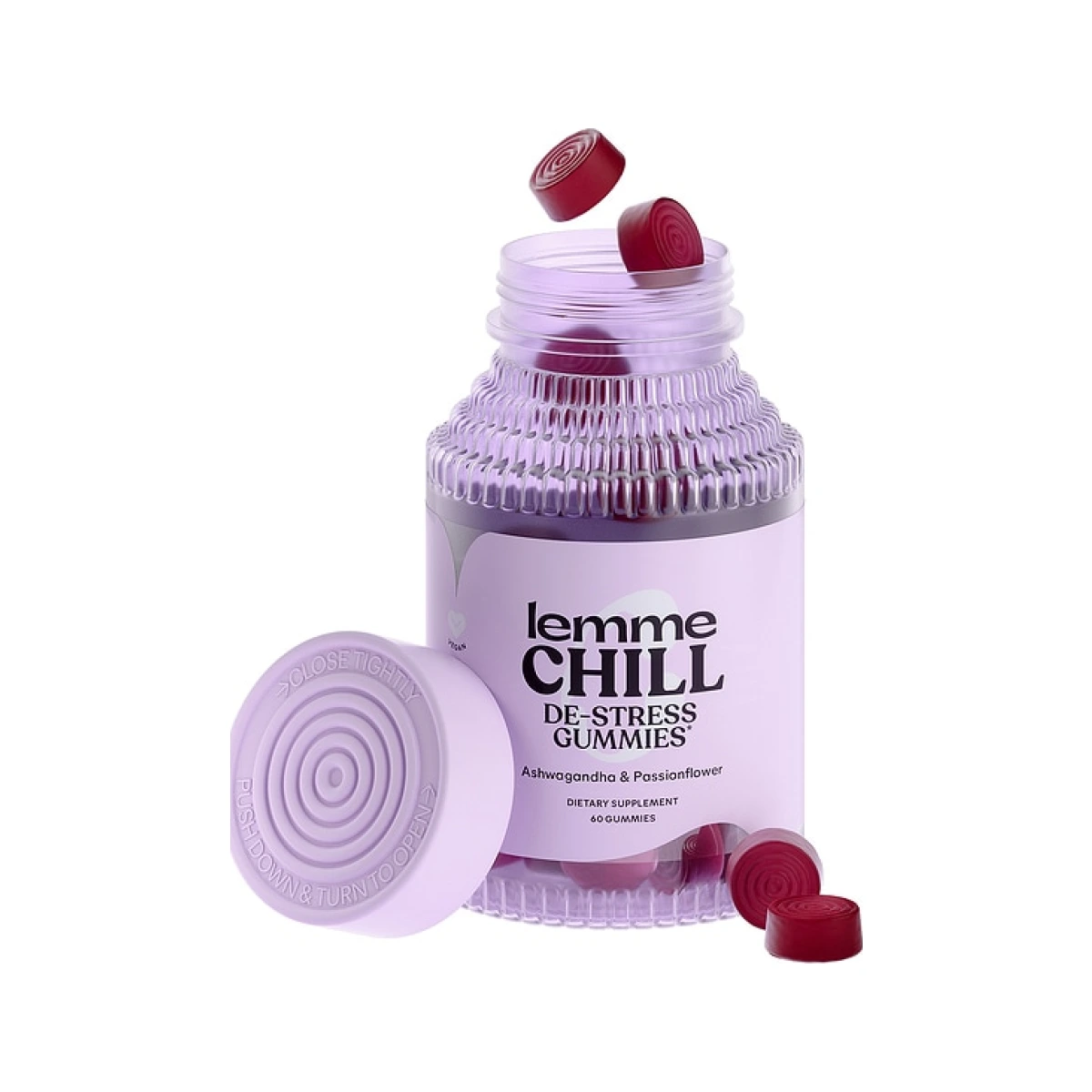 Lemme Chill, De-Stress Ashwagandha Gummies in N/A. a