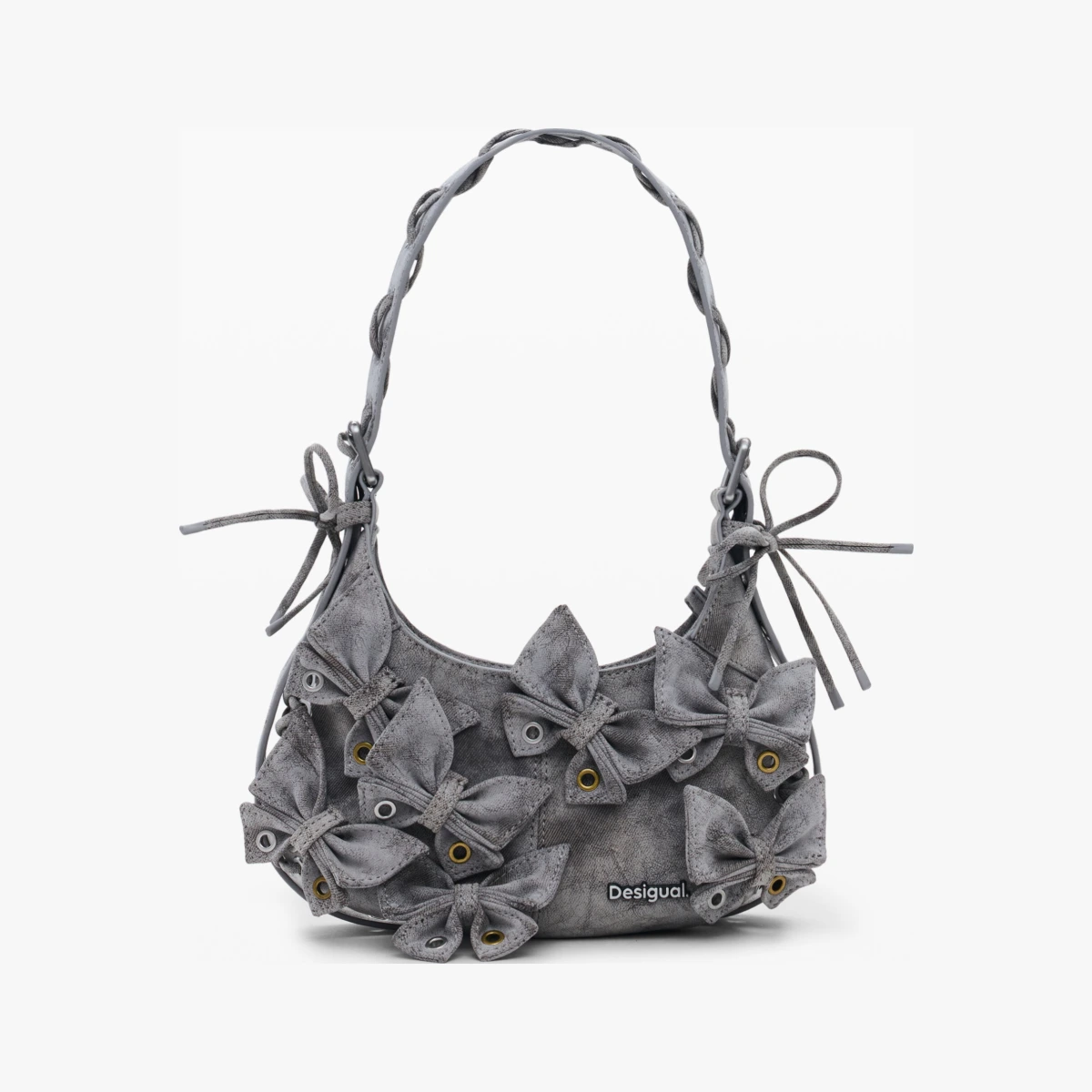 Small bag with butterfly appliqué