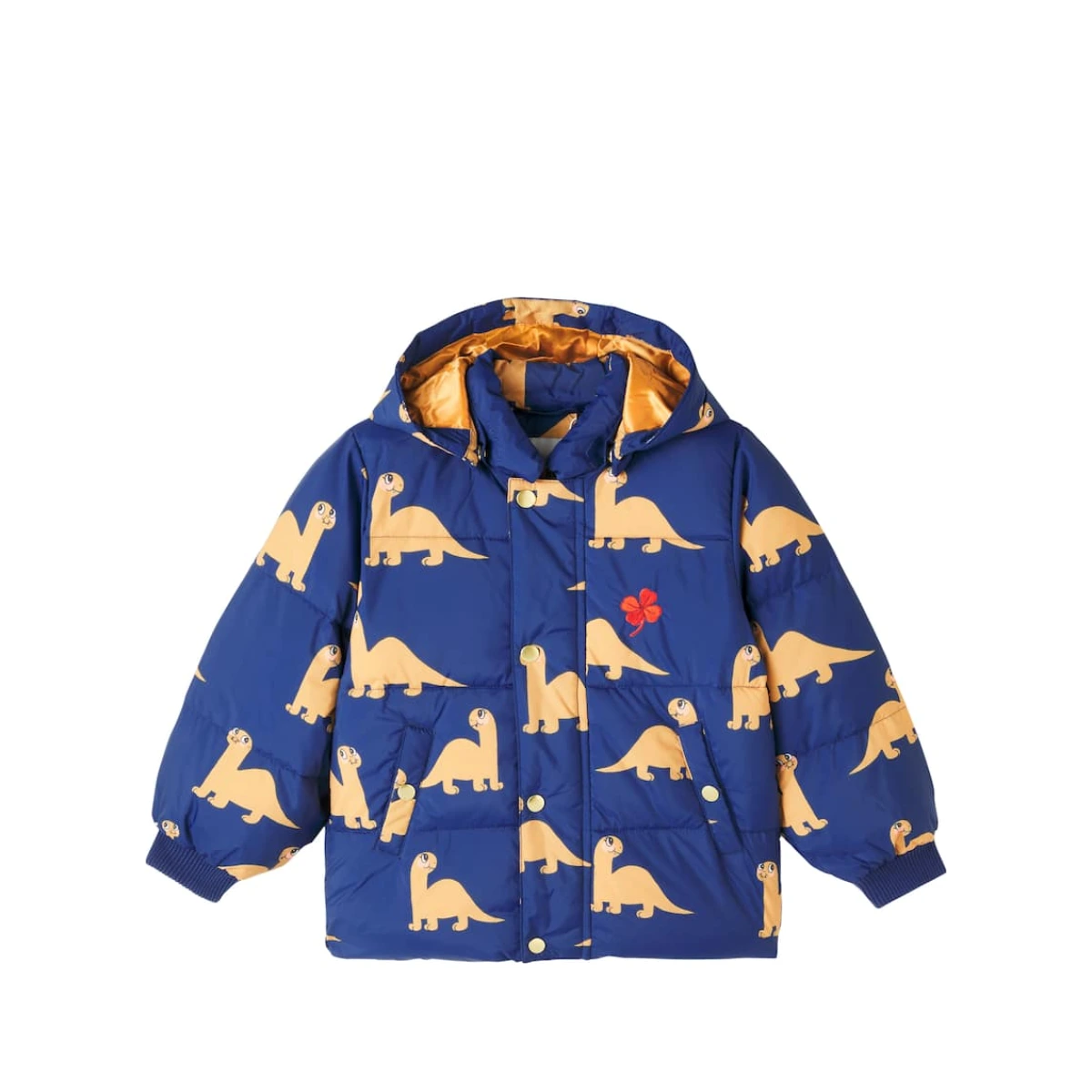 Printed puffer jacket
