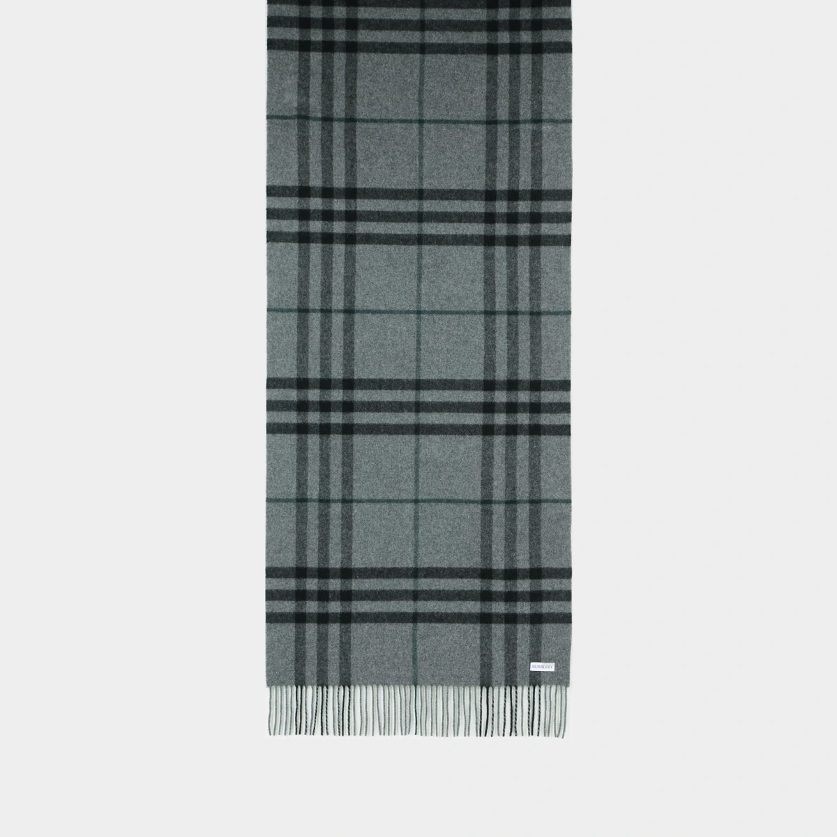 Grey Cashmere Scarf