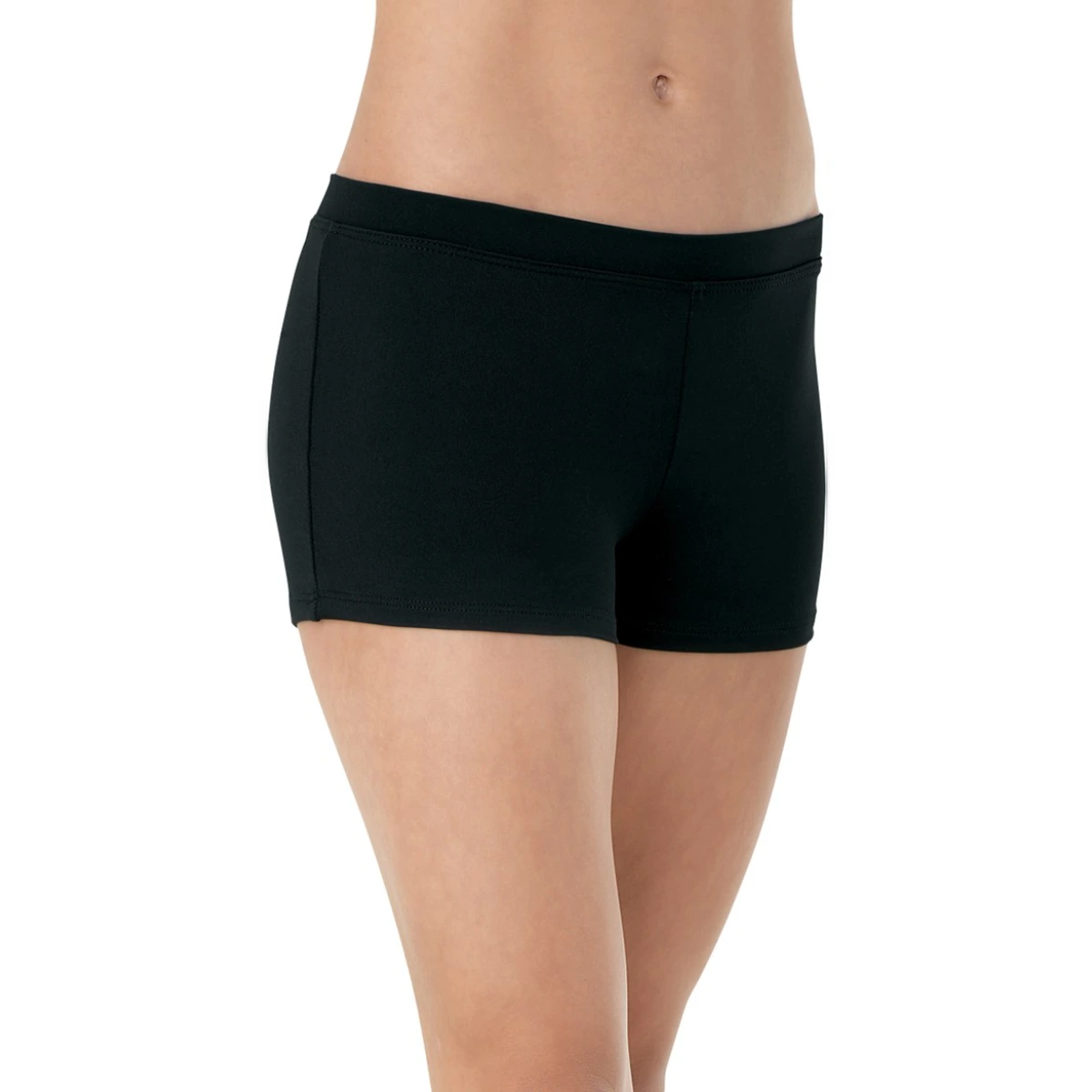 Low Rise Dance Shorts - Black - XS
