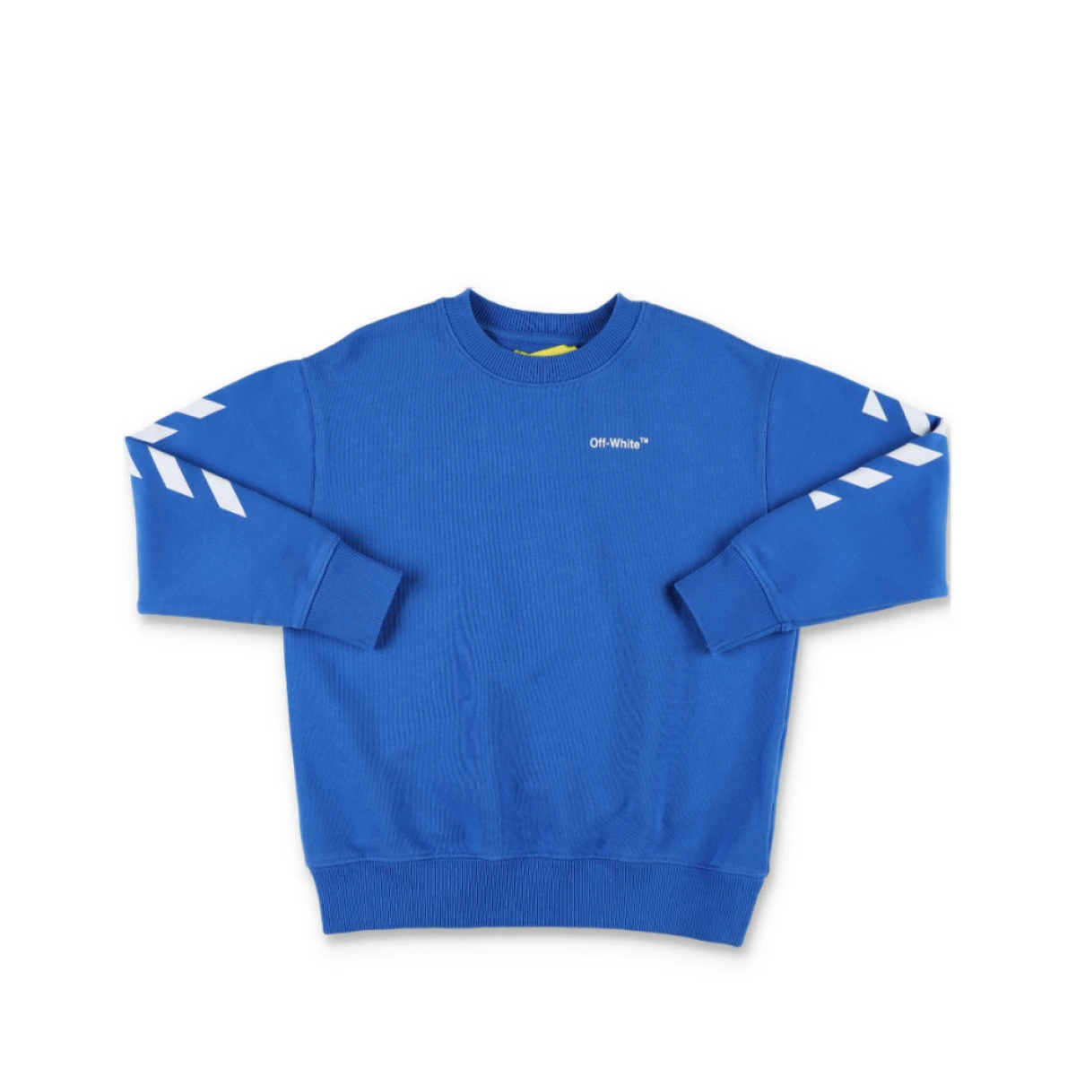 Logo-print striped sweatshirt