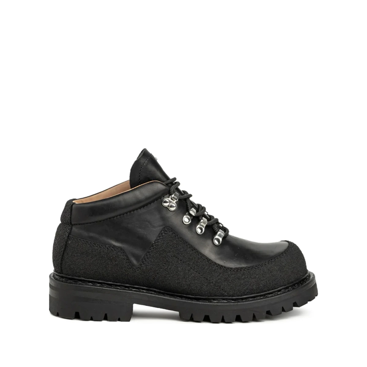 Leather Lace-up Boots