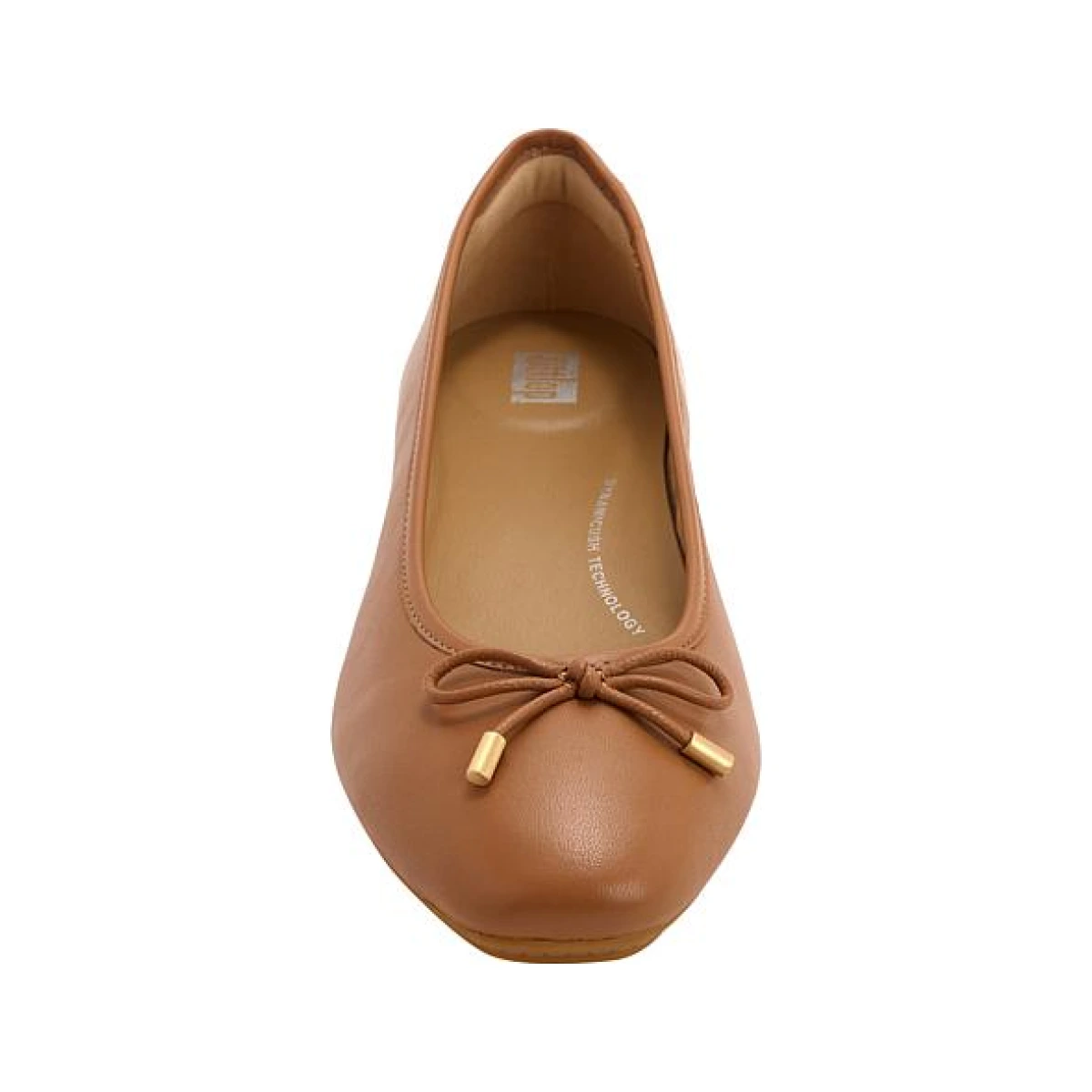 Delicato Bow Soft Leather Ballet Flat