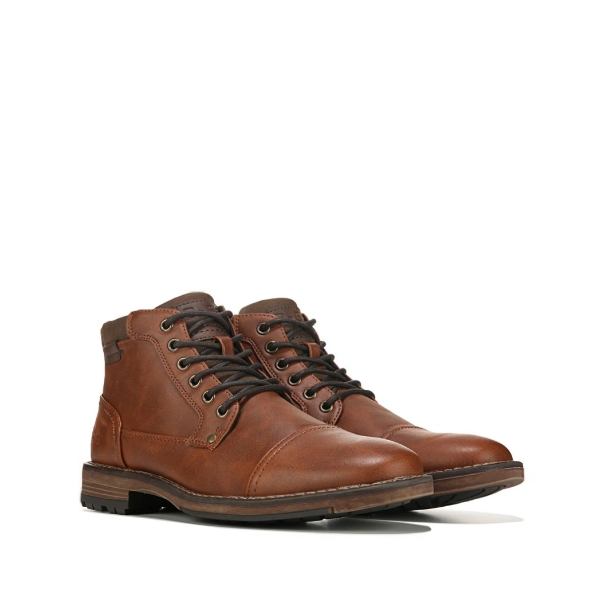 Men's Simon Lace Up Casual Boots (Cognac)