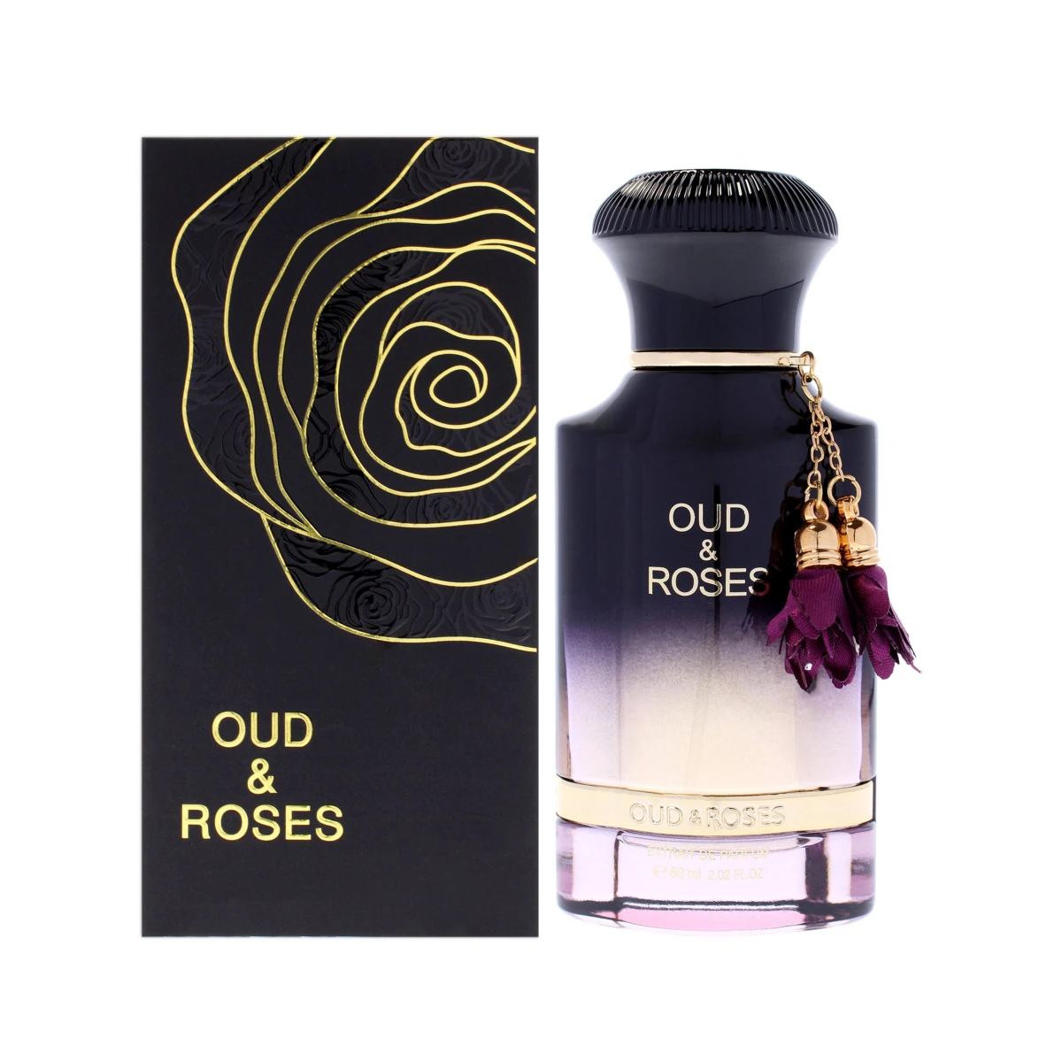 Oud and Roses by for Unisex - 2.02 oz Extrait De Parfum Spray
