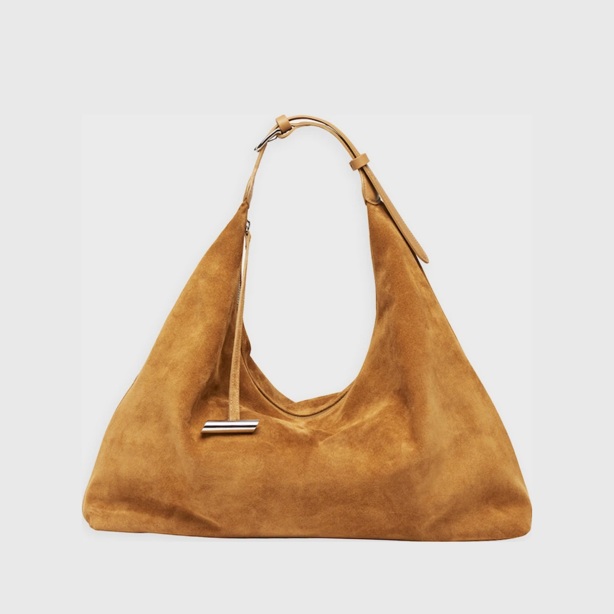 Liffner Bag Pillow Hobo Suede Beige ONESIZE