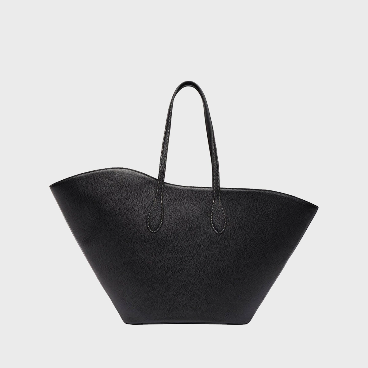 Liffner Bag Open Tulip Tote Large Black ONESIZE