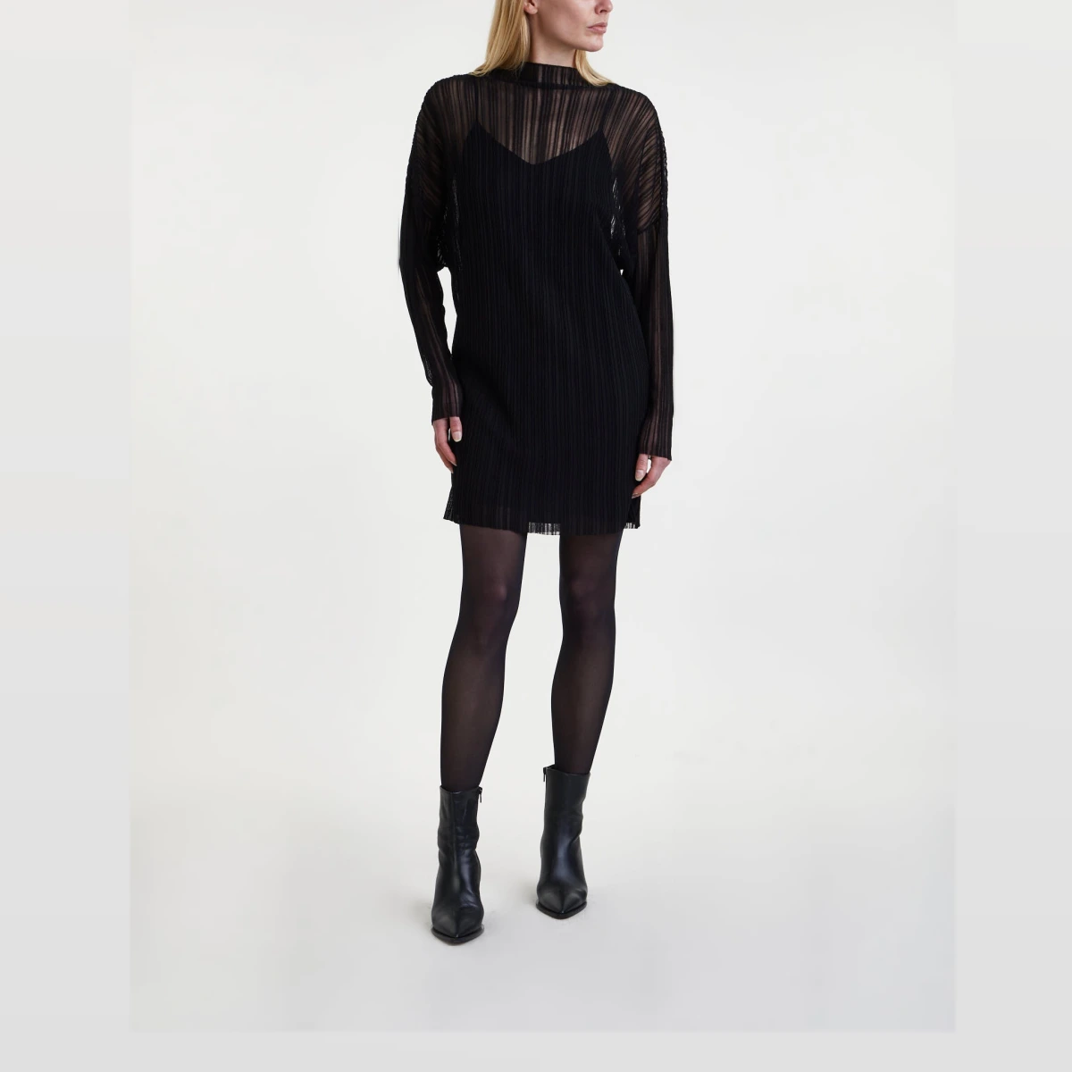Anine Bing Dress Clare Black
