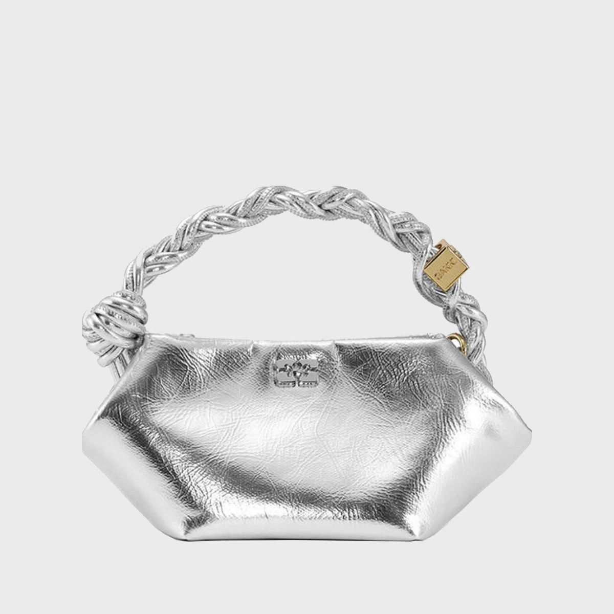 Ganni Bag Bou Mini Silver ONESIZE