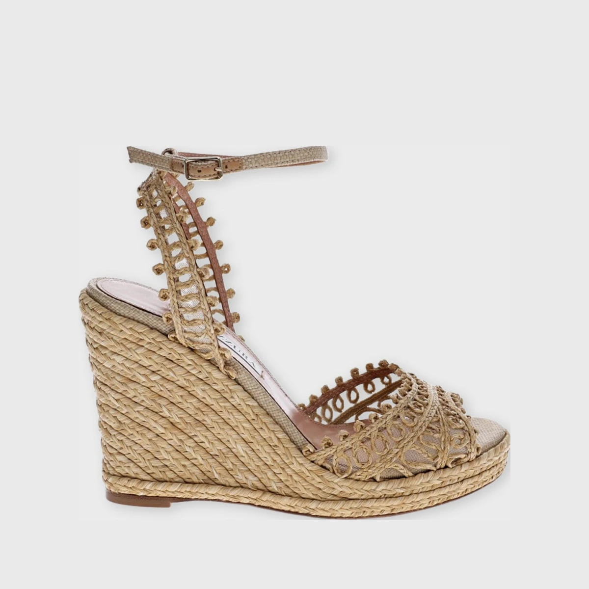 AQUAZZURA Wedge Heel Kahlo Espadrille Sand EUR