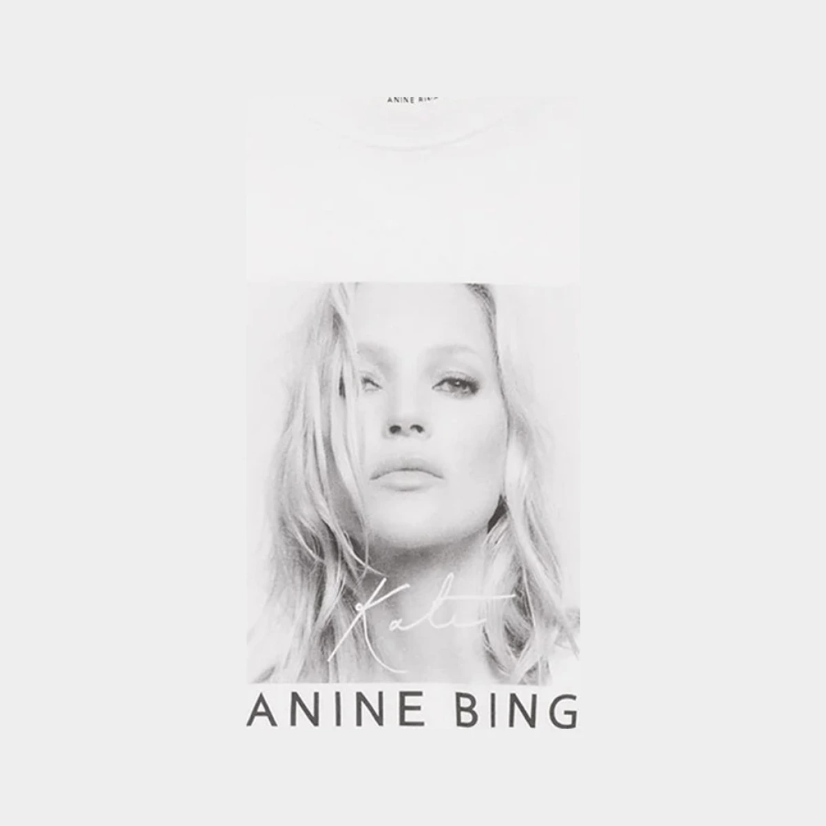 Anine Bing T-Shirt Avi Kate Moss White