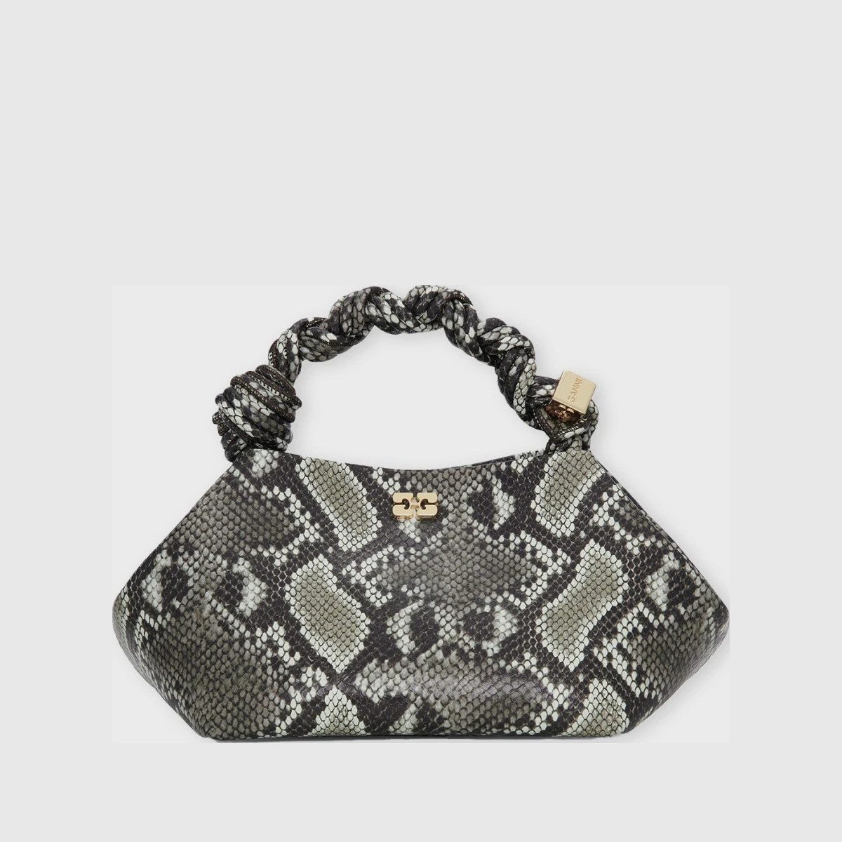 Ganni Bag Bou Bag Small Snake Egret ONESIZE