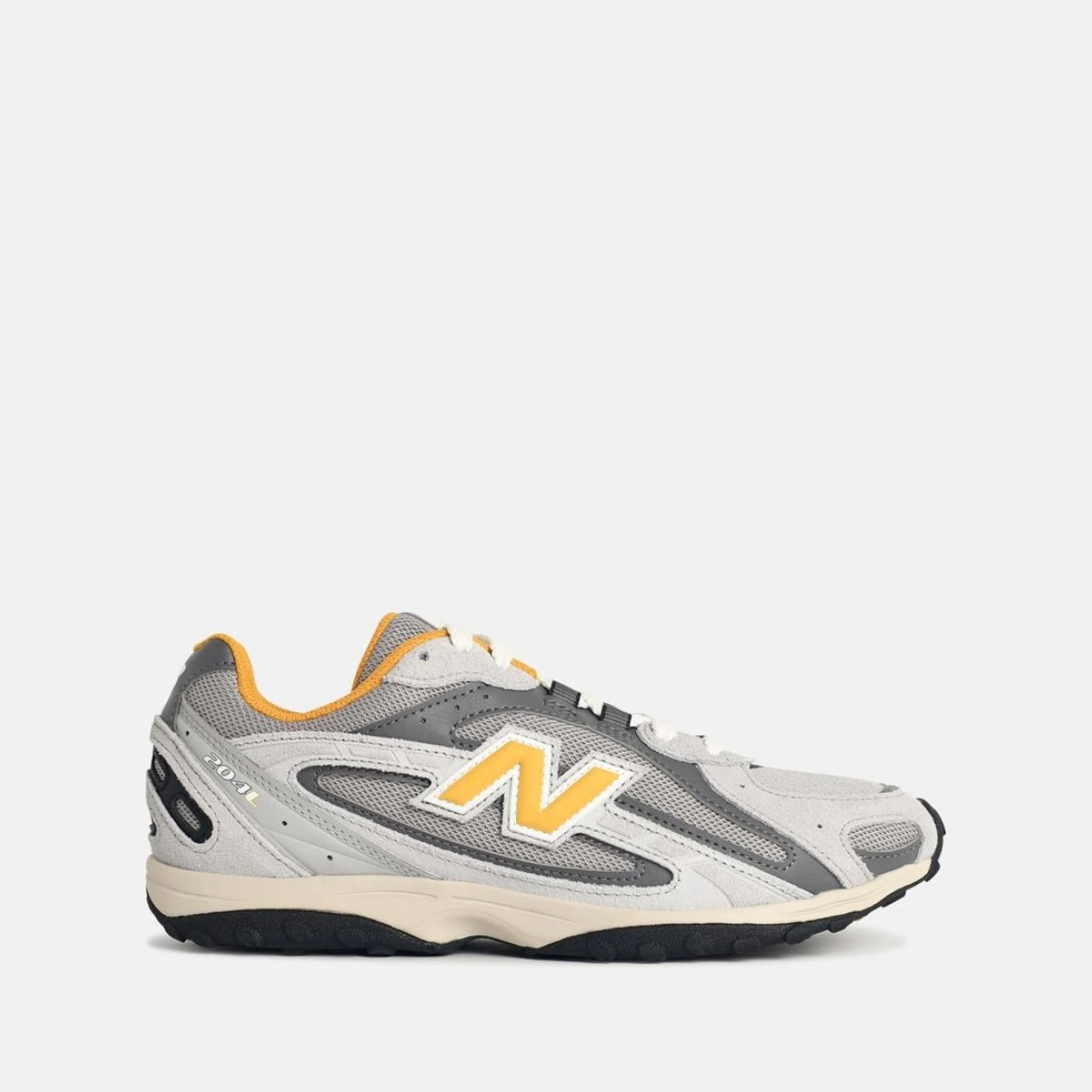 '204L' Grey Tech Fabric Blend Sneakers