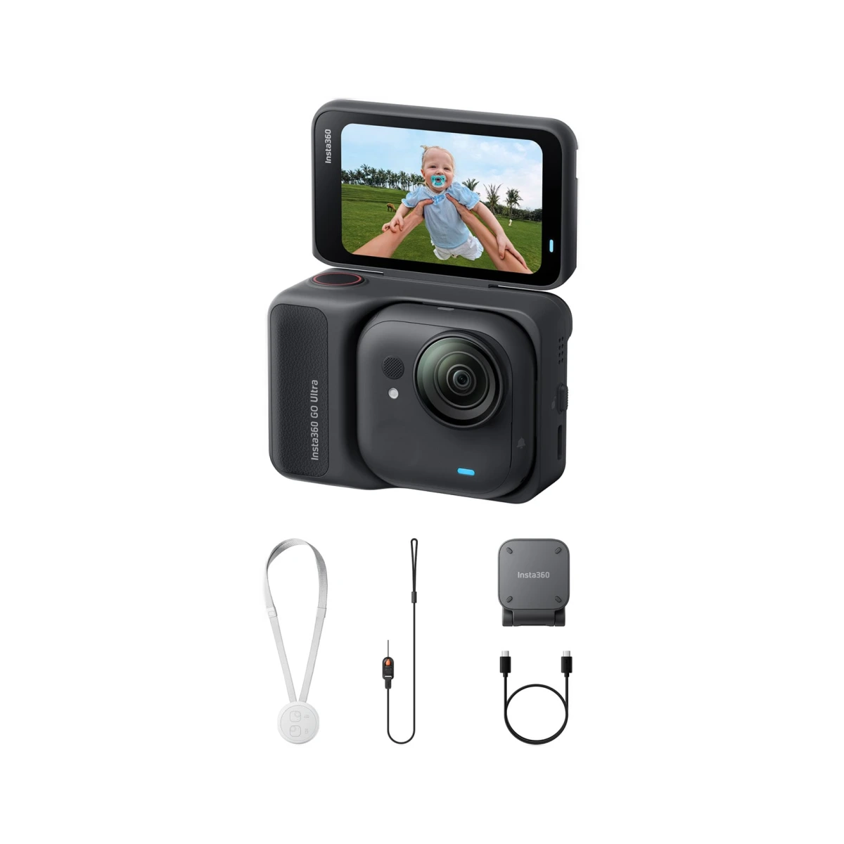 GO Ultra Action Camera Standard Bundle in Midnight Black