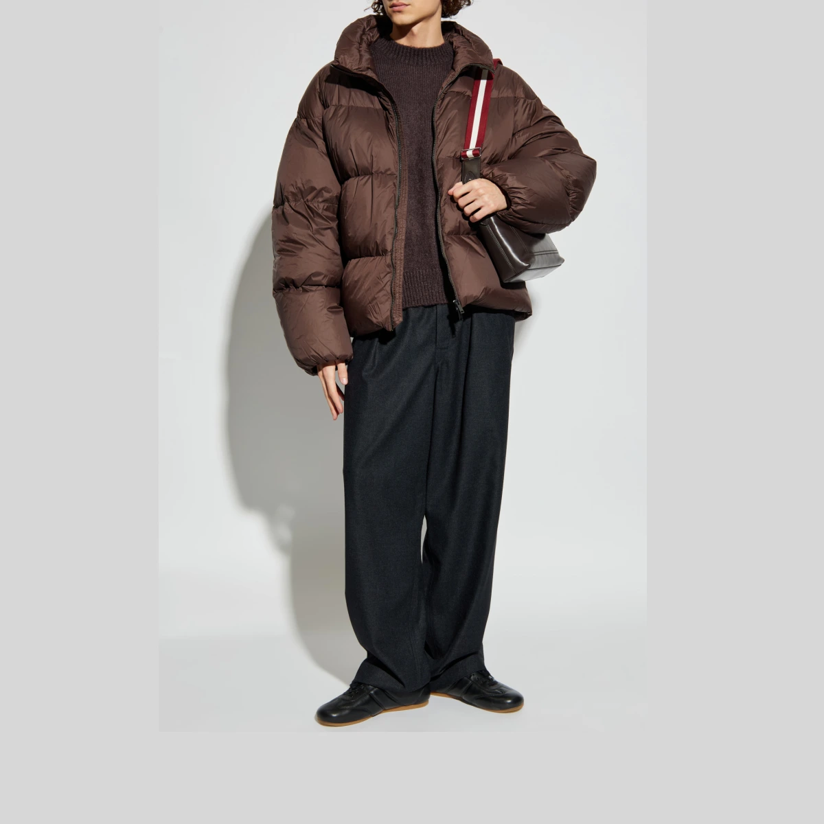 Down Jacket "Massey", Men's, Brown