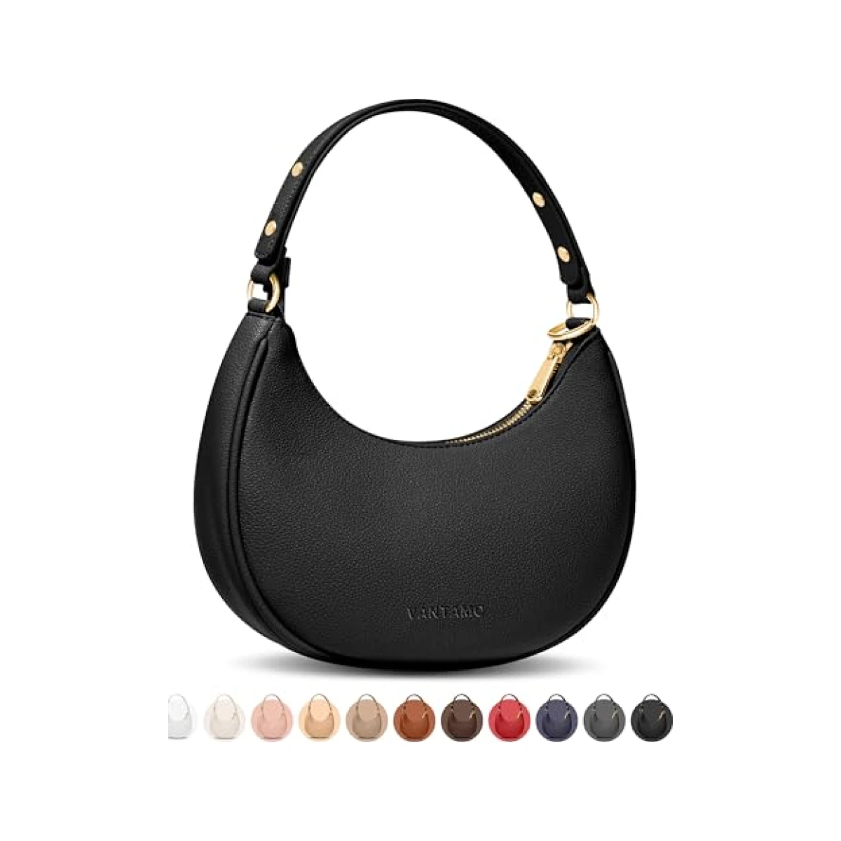Vantamo Crescent Bags For Women with RFID Protection