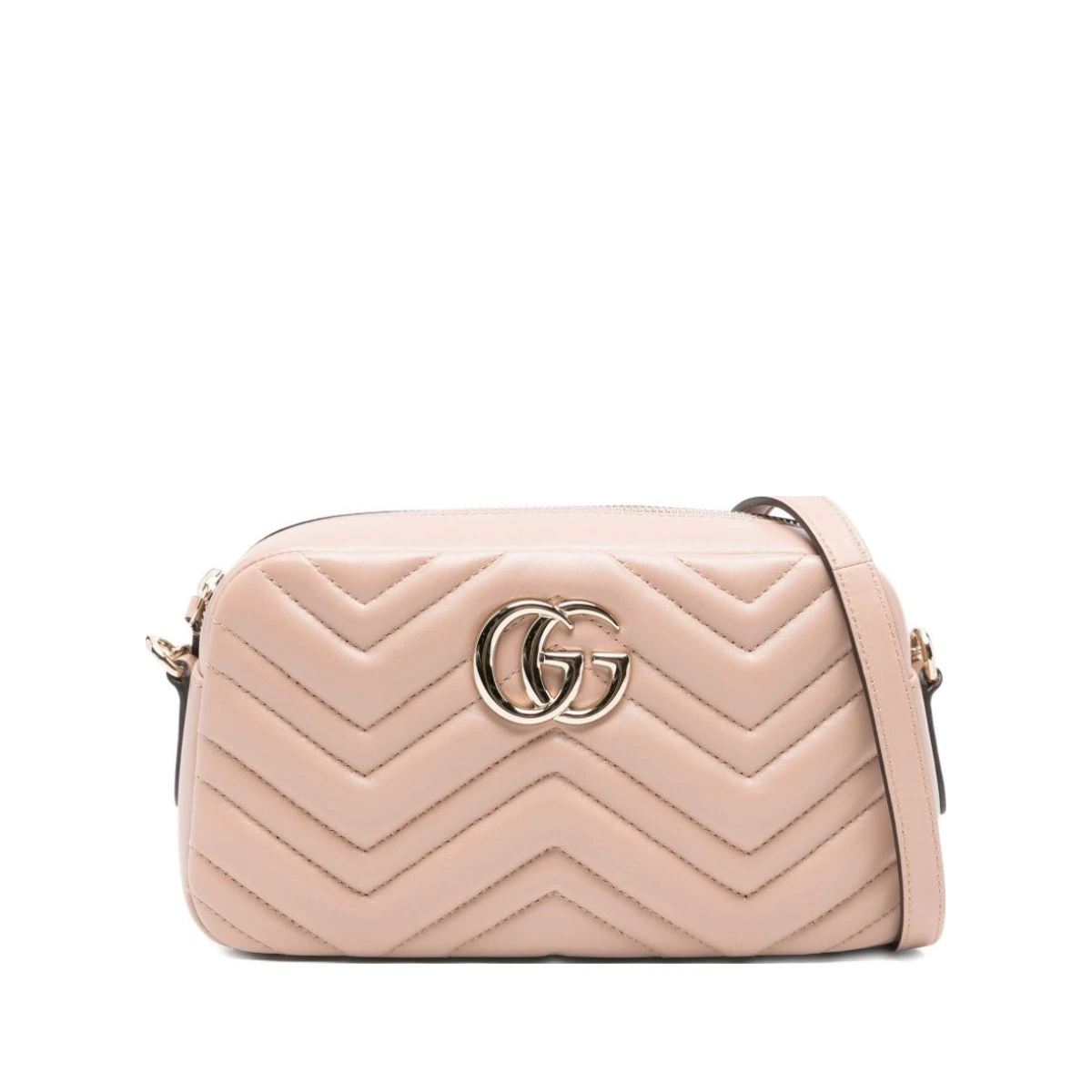 Gg Marmont Leather Camera Bag