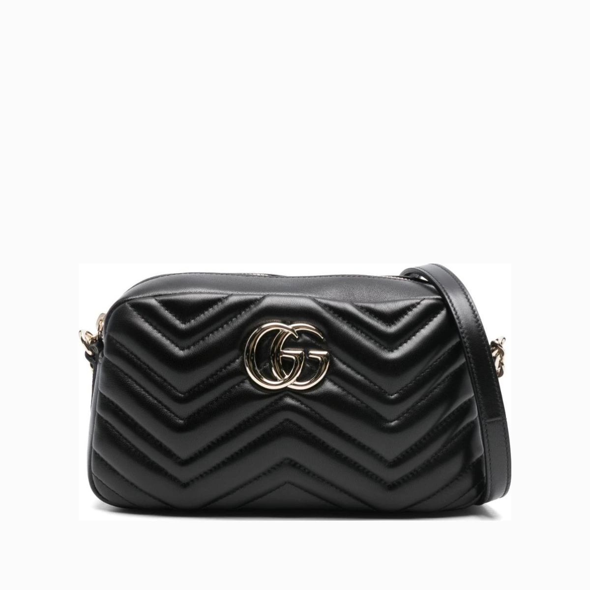 Gg Marmont Leather Camera Bag