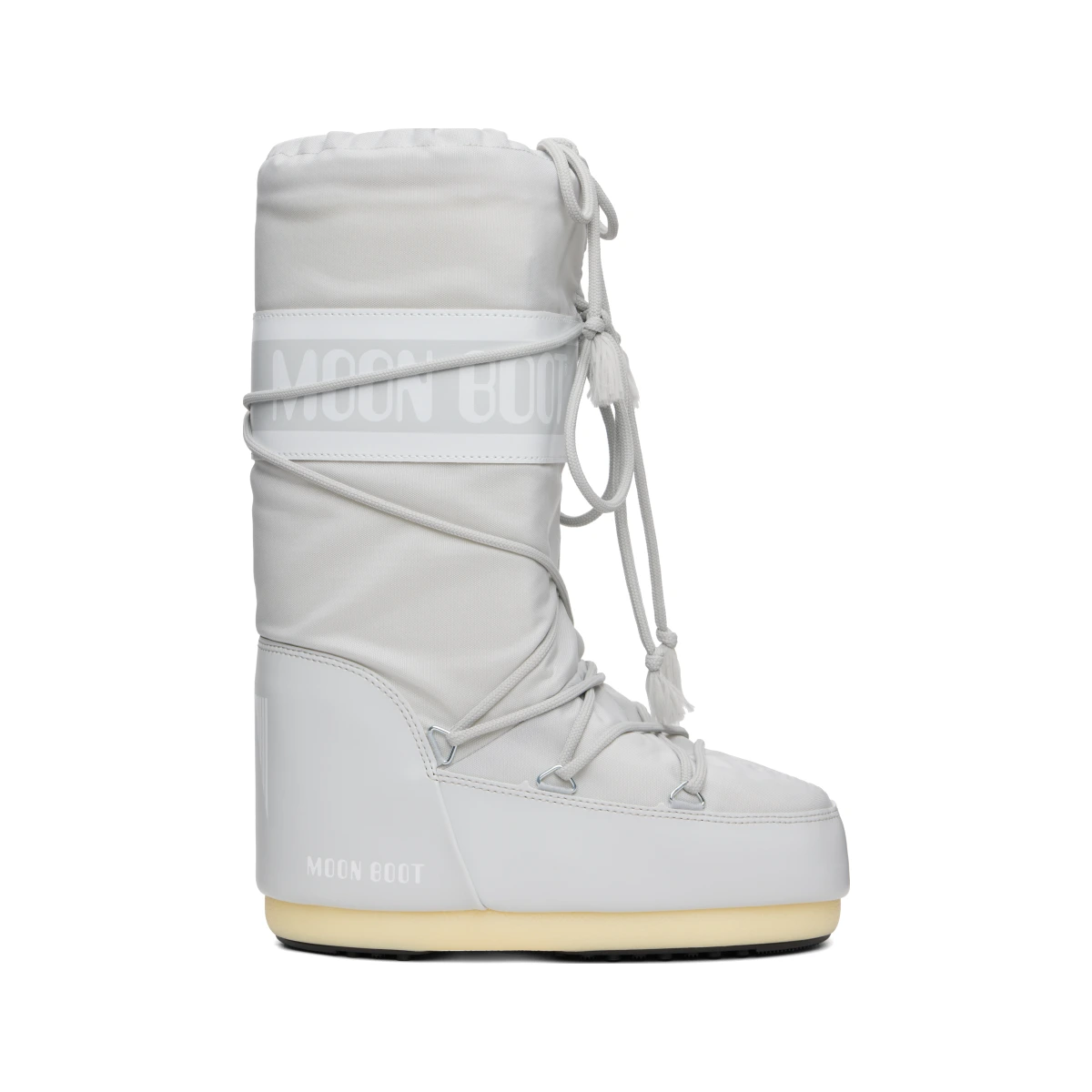 Gray Icon Nylon Boots