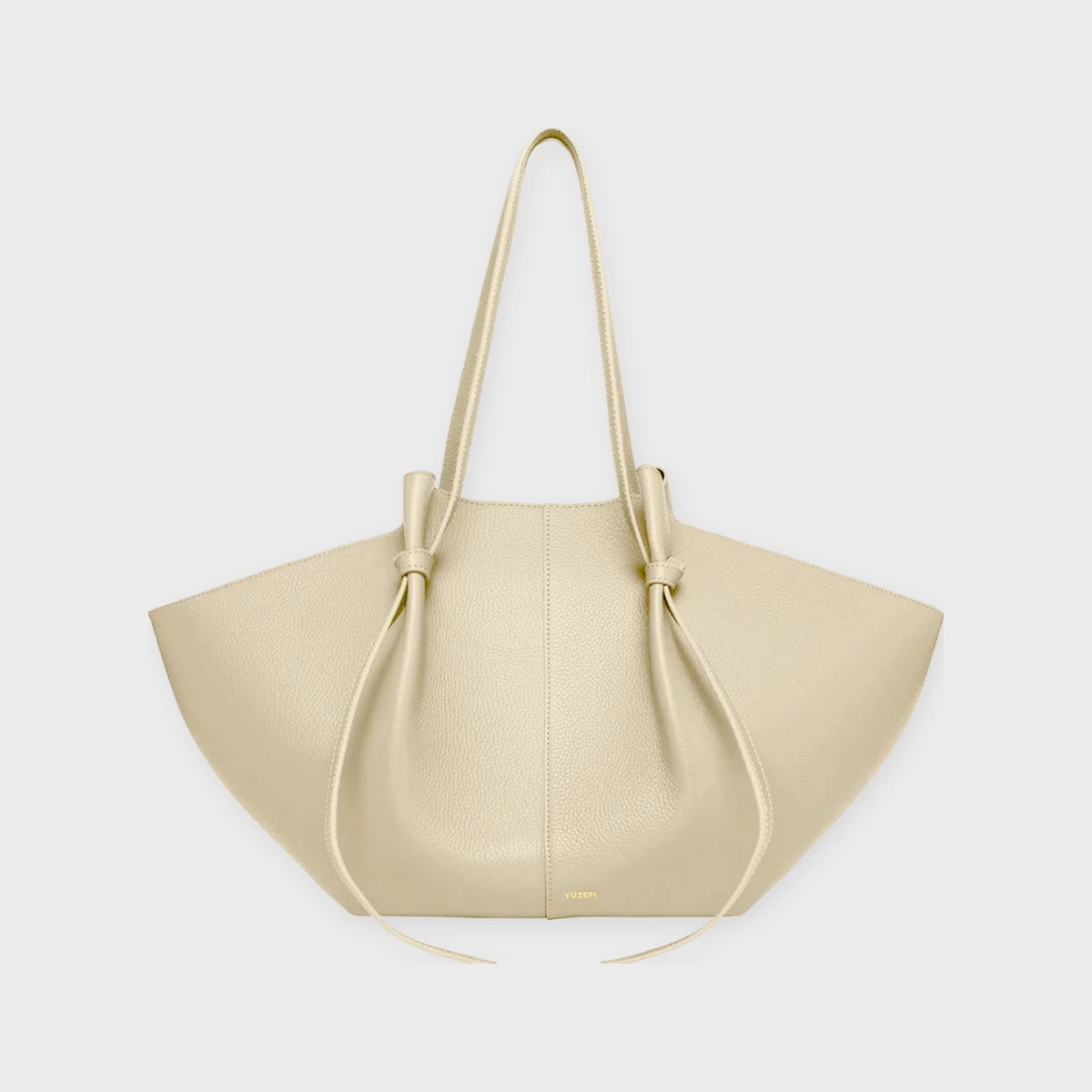 Yuzefi Bag Large Mochi Pebble Grain Cream ONESIZE