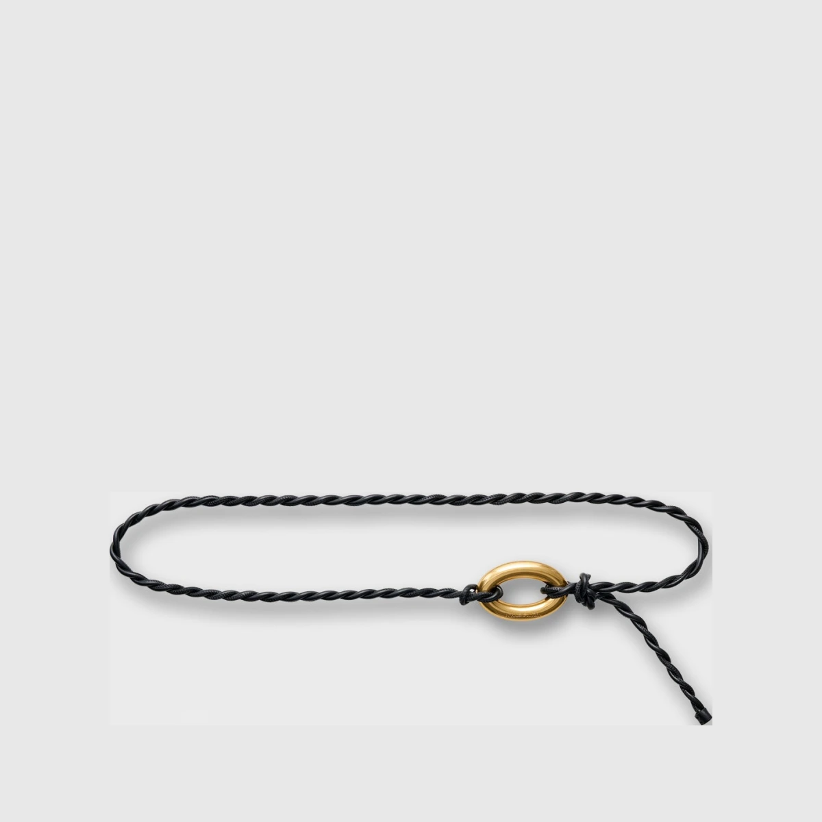 By Malene Birger Belt Ova Small Black ONESIZE